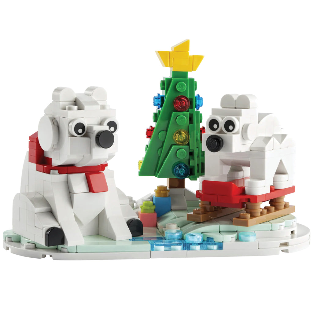 LEGO® Wintertime Polar Bears - Bộ Đồ Chơi Lắp Ráp Gấu Bắc Cực Giáng Sinh - LEGO 40571 - Hình ảnh chi tiết 2