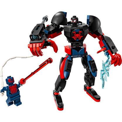 LEGO® Marvel Miles Morales Mech vs. Spider-Man 2099 - Đồ chơi lắp ráp Robot Siêu Anh Hùng - LEGO 76337 - Hình ảnh chi tiết 2