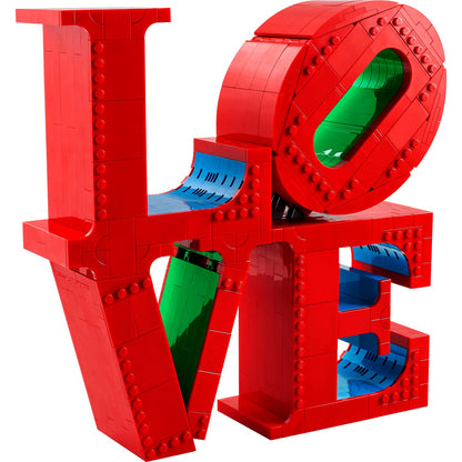 LEGO® Art LOVE - Mô hình lắp ráp nghệ thuật - LEGO 31214 - Hình ảnh chi tiết 2