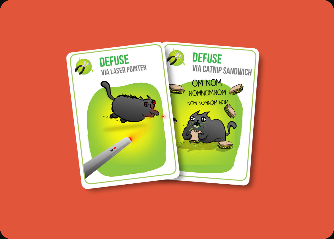 Exploding Kittens: Original Edition (10th Anniversary Tin Edition) - Trò chơi thẻ bài Mèo Nổ (Bản Kỷ Niệm 10 Năm) - Exploding Kittens
