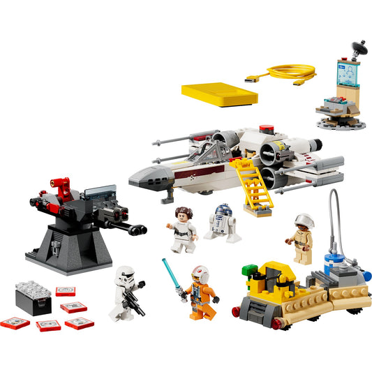 LEGO® Star Wars™ SMART Play™: Luke’s Red Five X-Wing™ - Đồ chơi lắp ráp tương tác thông minh LEGO 75423