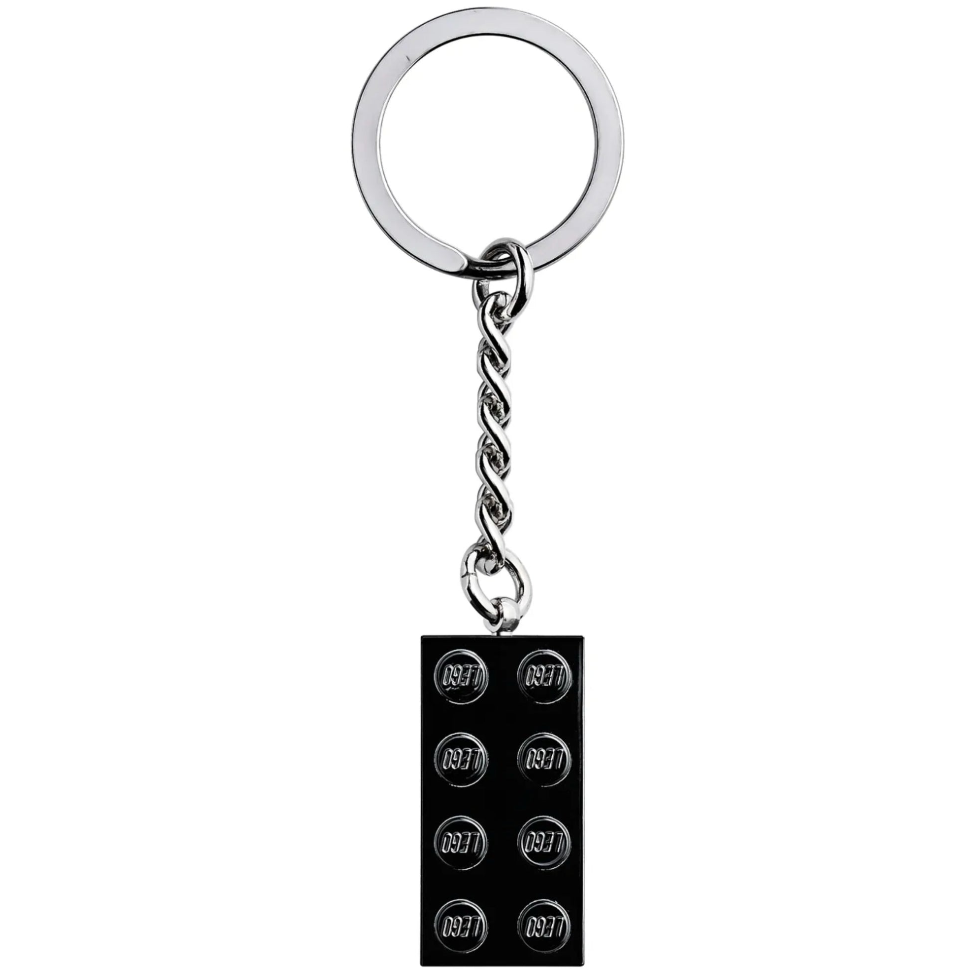 LEGO® Keyring 2x4 Stud – Black - Móc Khóa Gạch LEGO 2x4 Màu Đen Kim Loại - LEGO 853992 - Hình ảnh bổ sung 6