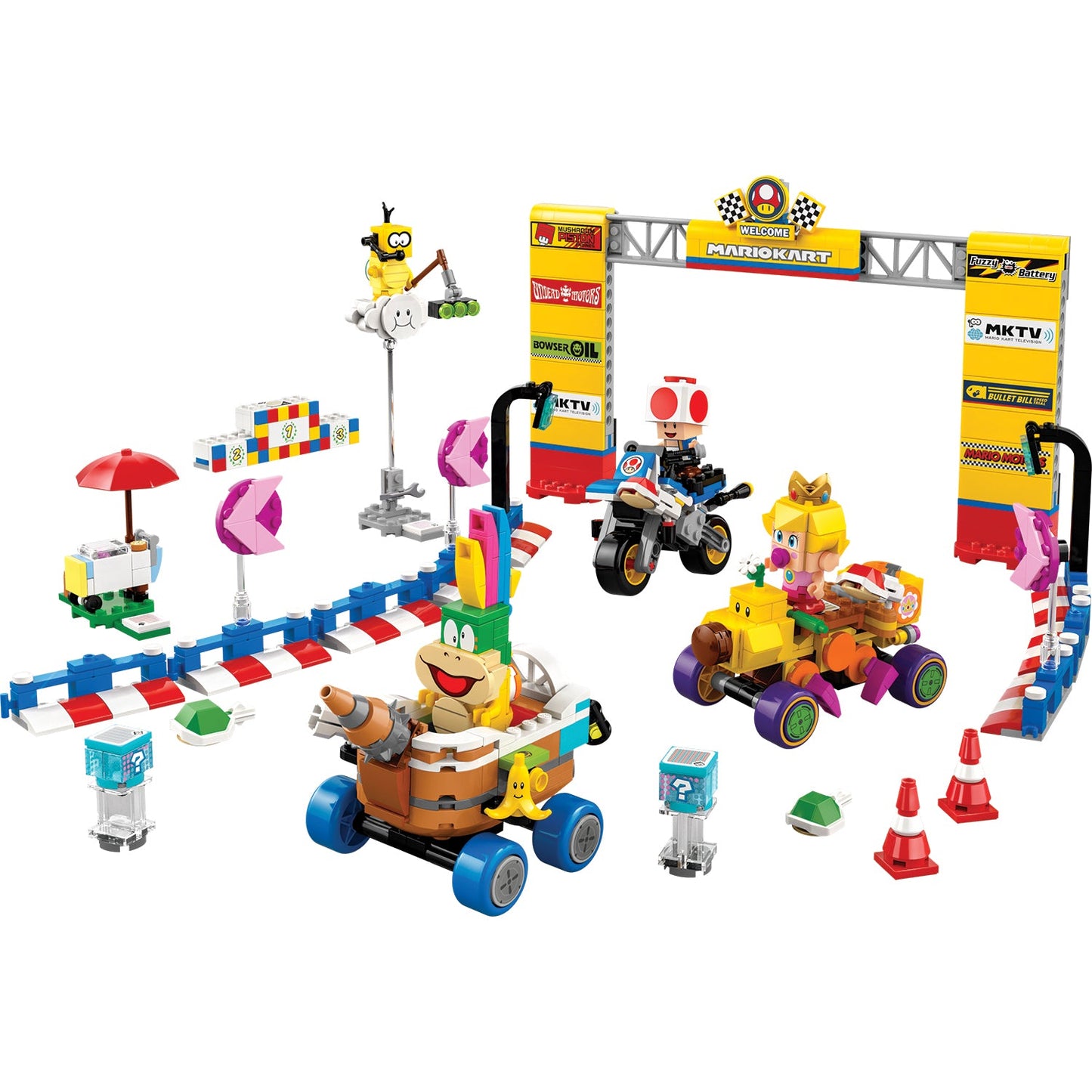 LEGO® Super Mario™: Mario Kart™ – Baby Peach & Grand Prix Set - Đồ Chơi Lắp Ráp Đường Đua Kịch Tính - LEGO 72036 - Hình ảnh chi tiết 2