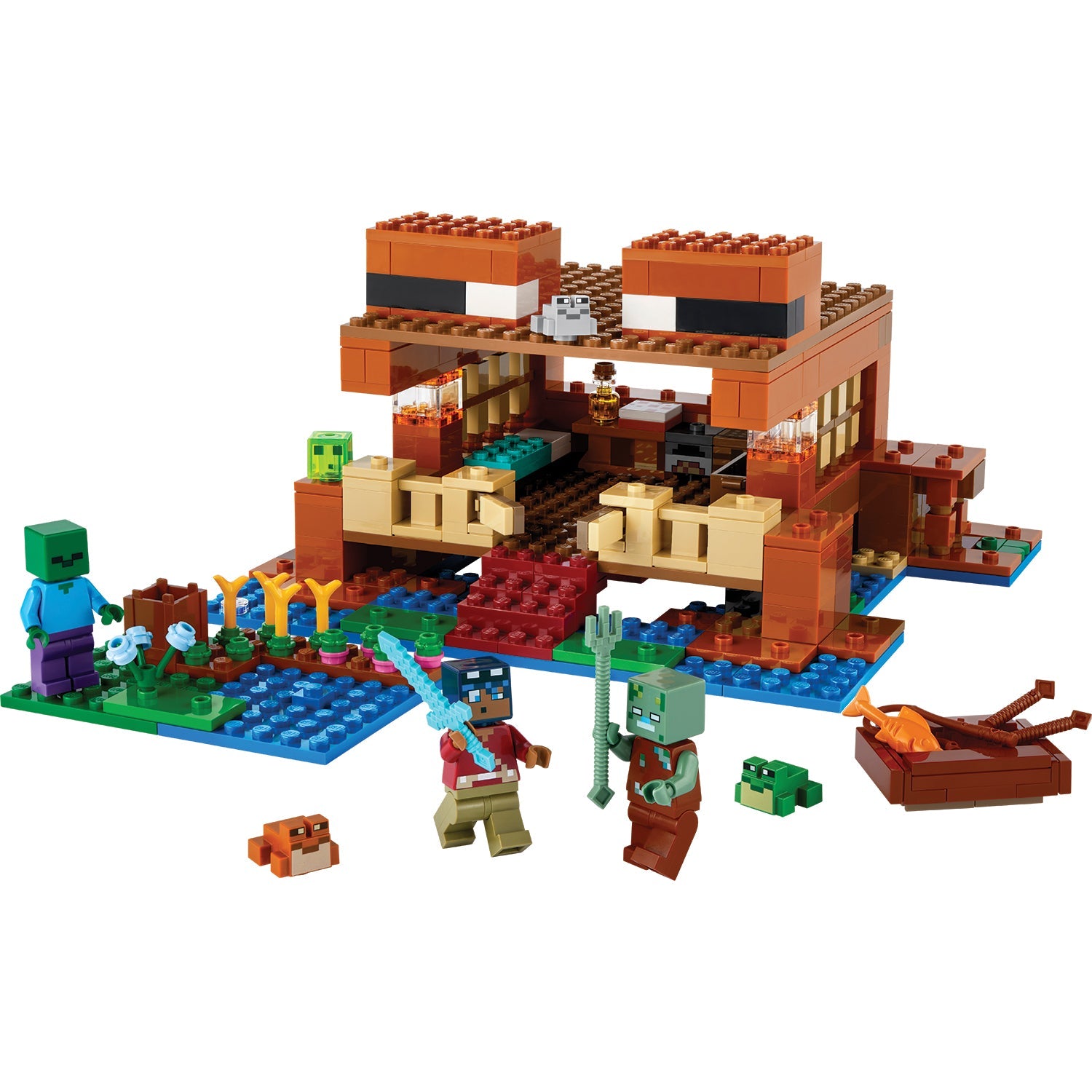 LEGO® Minecraft® The Frog House - Đồ Chơi Lắp Ráp Ngôi Nhà Ếch - LEGO 21256 - Hình ảnh chi tiết 2