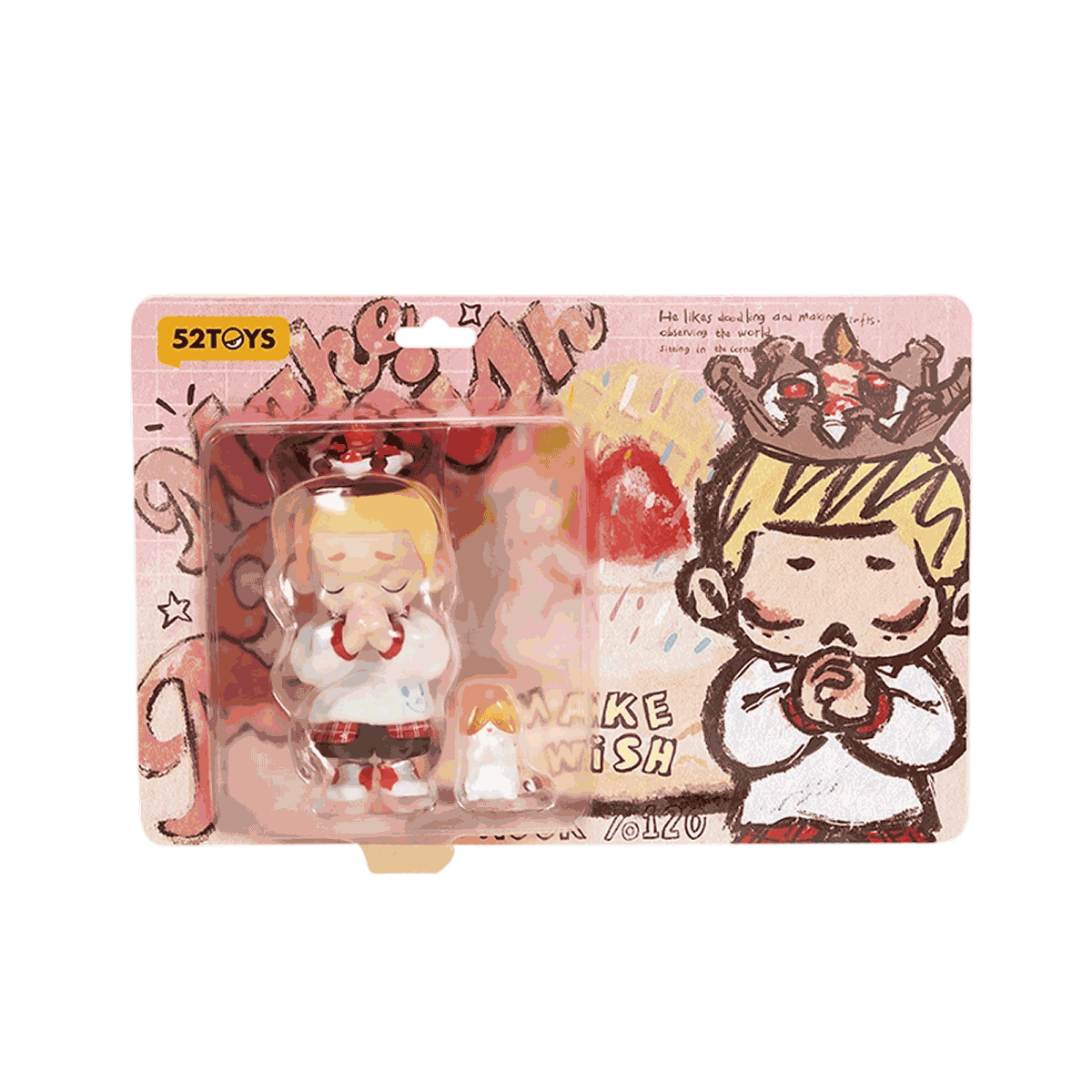 NOOK - MAKE A WISH 120% LIMITED EDITION - Mô hình Art Toy Sưu Tầm - 52TOYS