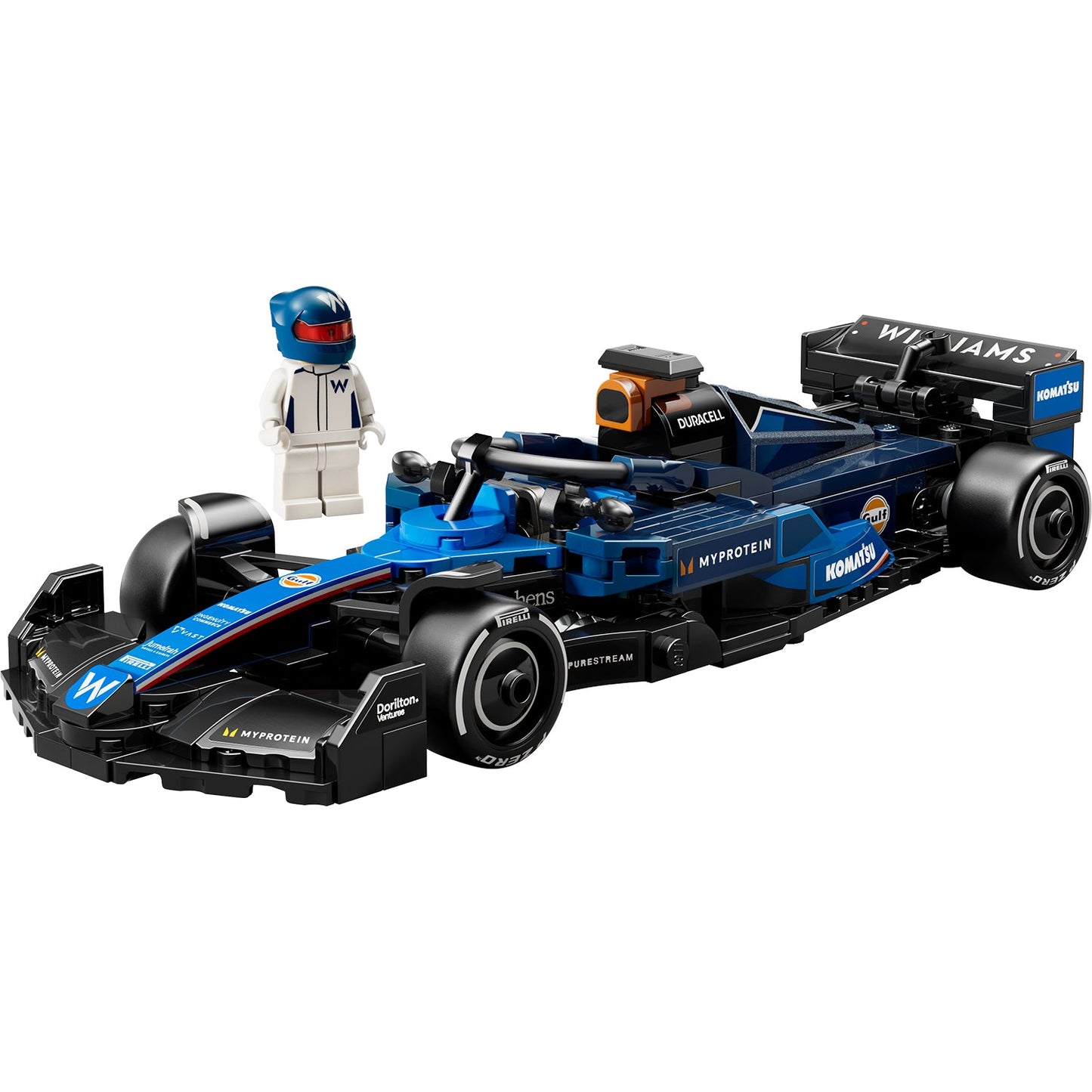 LEGO® Speed Champions - Williams Racing FW46 F1® Race Car - Xe Đua Công Thức 1 Lắp Ráp LEGO (77249) - Hình ảnh chi tiết 2