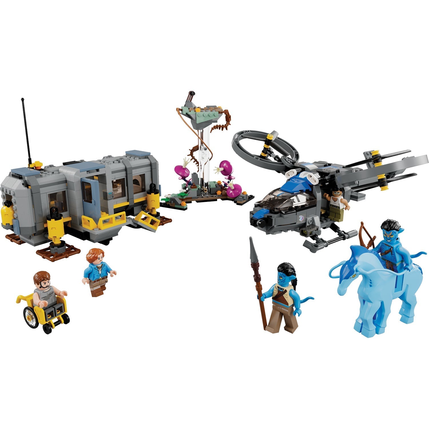 LEGO® Avatar™ Floating Mountains: Site 26 & RDA Samson - Bộ Lắp Ráp Núi Bay Pandora - LEGO 75573 - Hình ảnh chi tiết 2