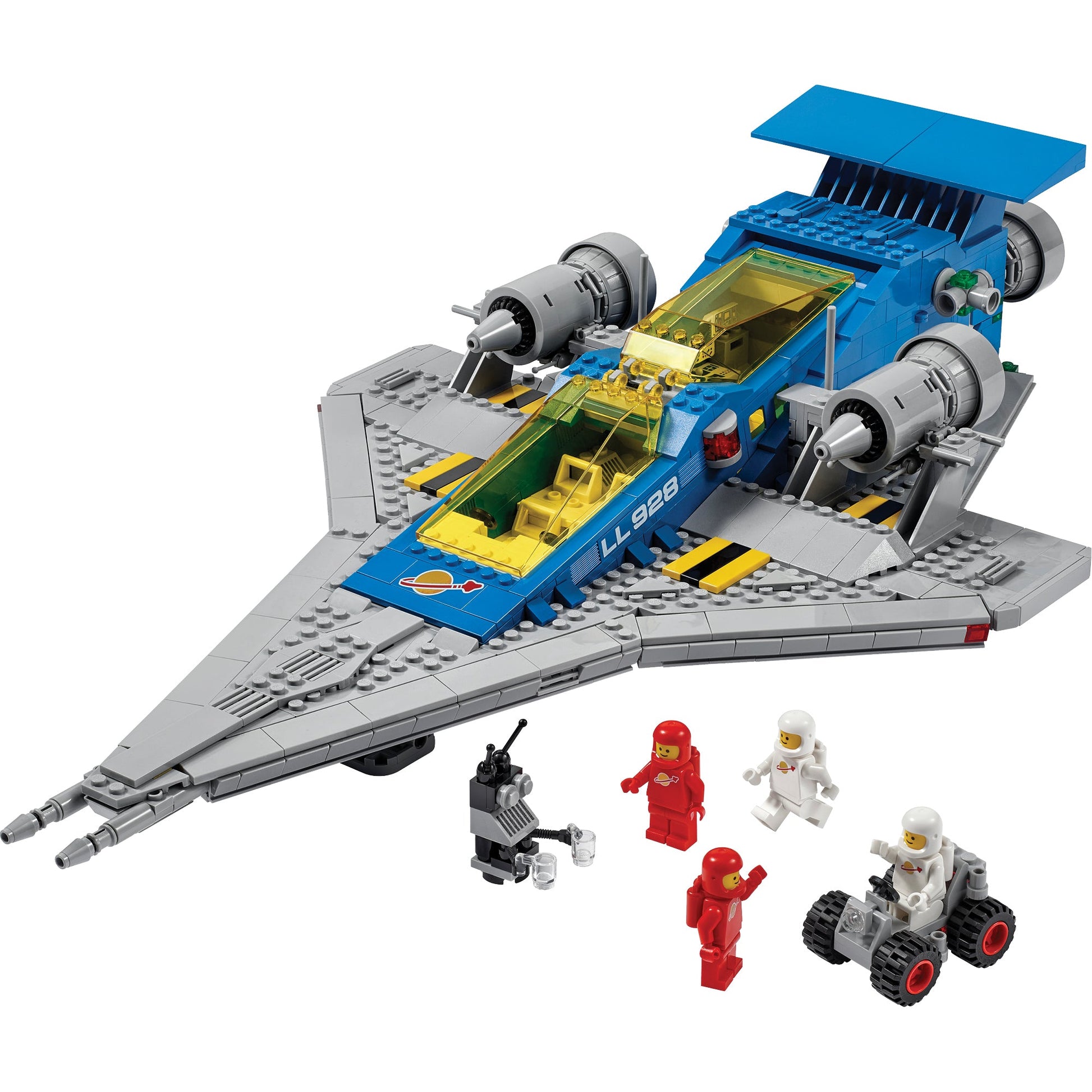 LEGO® ICONS™ Galaxy Explorer - Bộ Lắp Ráp Phi Thuyền Không Gian Cổ Điển - LEGO 10497 - Hình ảnh chi tiết 2
