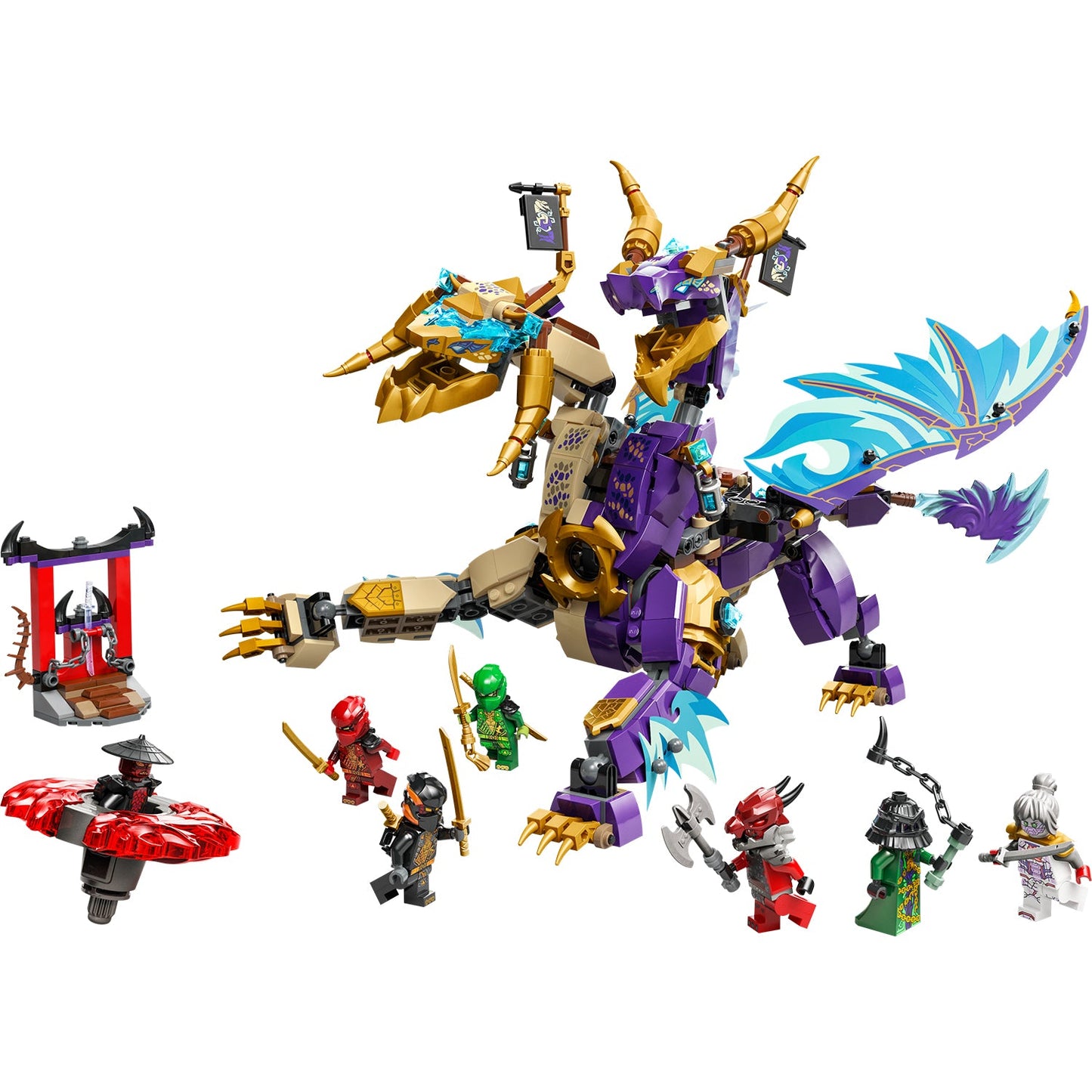 LEGO® NINJAGO® Arc Dragon of Focus - Mô hình Rồng 2 Đầu Ninja - LEGO 71836 - Hình ảnh chi tiết 2