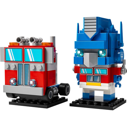 LEGO® BrickHeadz™ Transformers Optimus Prime Robot & Vehicle - Mô Hình Lắp Ráp Robot & Xe Tải - LEGO 40803 - Hình ảnh chi tiết 2