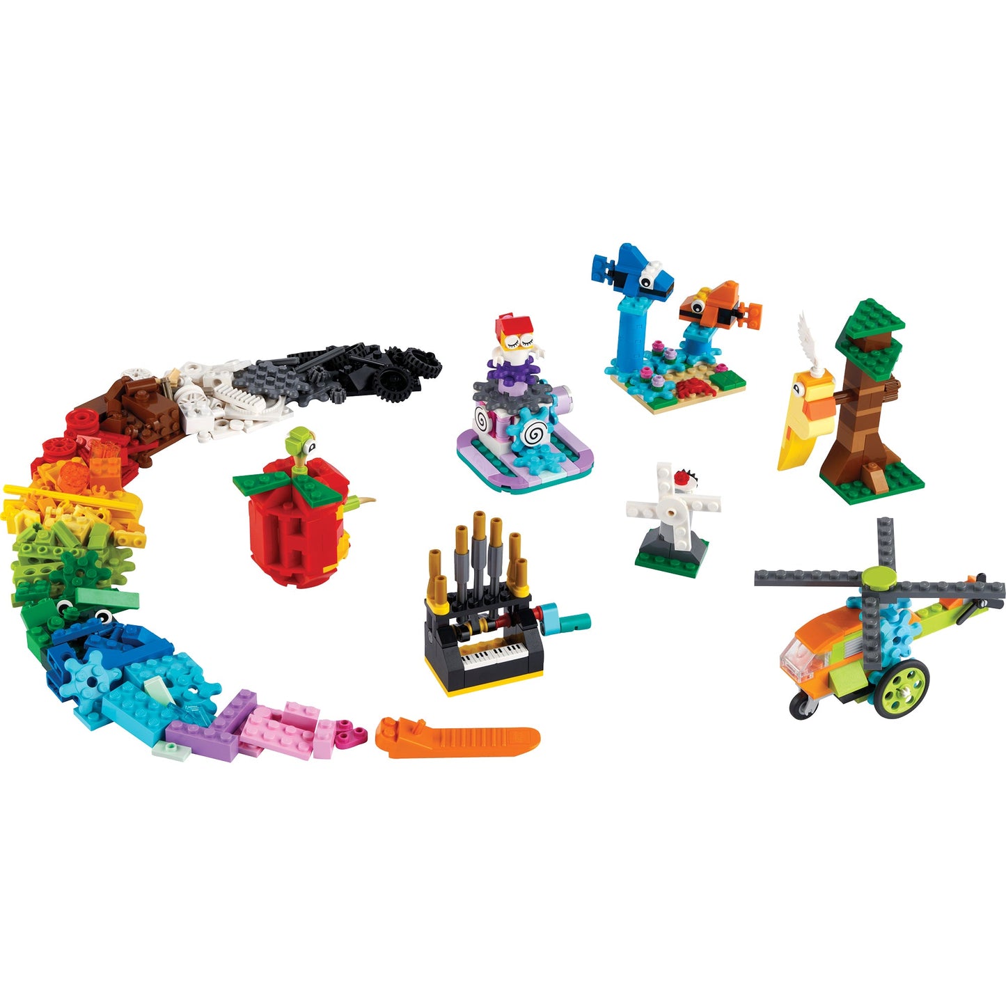 LEGO® Classic Bricks and Functions Bộ Đồ Chơi Lắp Ráp Sáng Tạo LEGO 11019 - Hình ảnh chi tiết 2