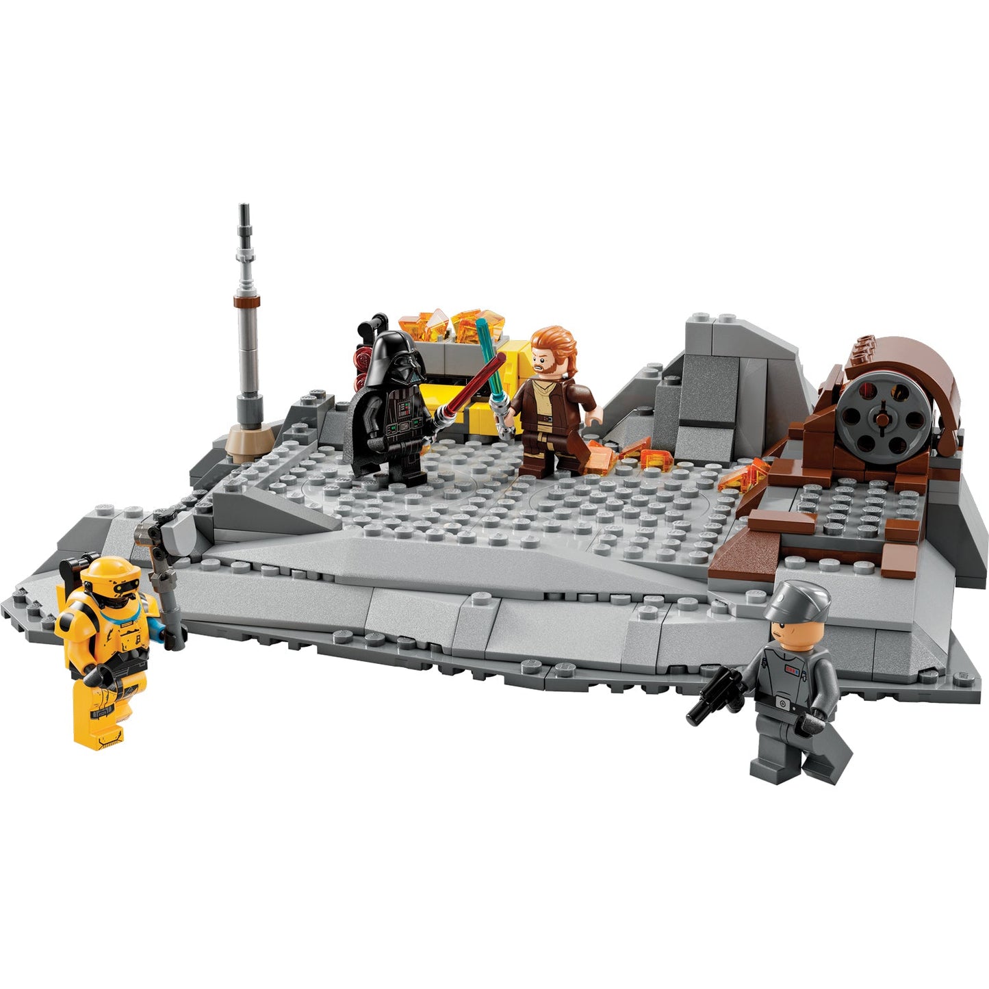 LEGO® Star Wars™ Obi-Wan Kenobi™ vs. Darth Vader™ - Bộ Lắp Ráp Trận Chiến Kinh Điển - LEGO 75334 - Hình ảnh chi tiết 2