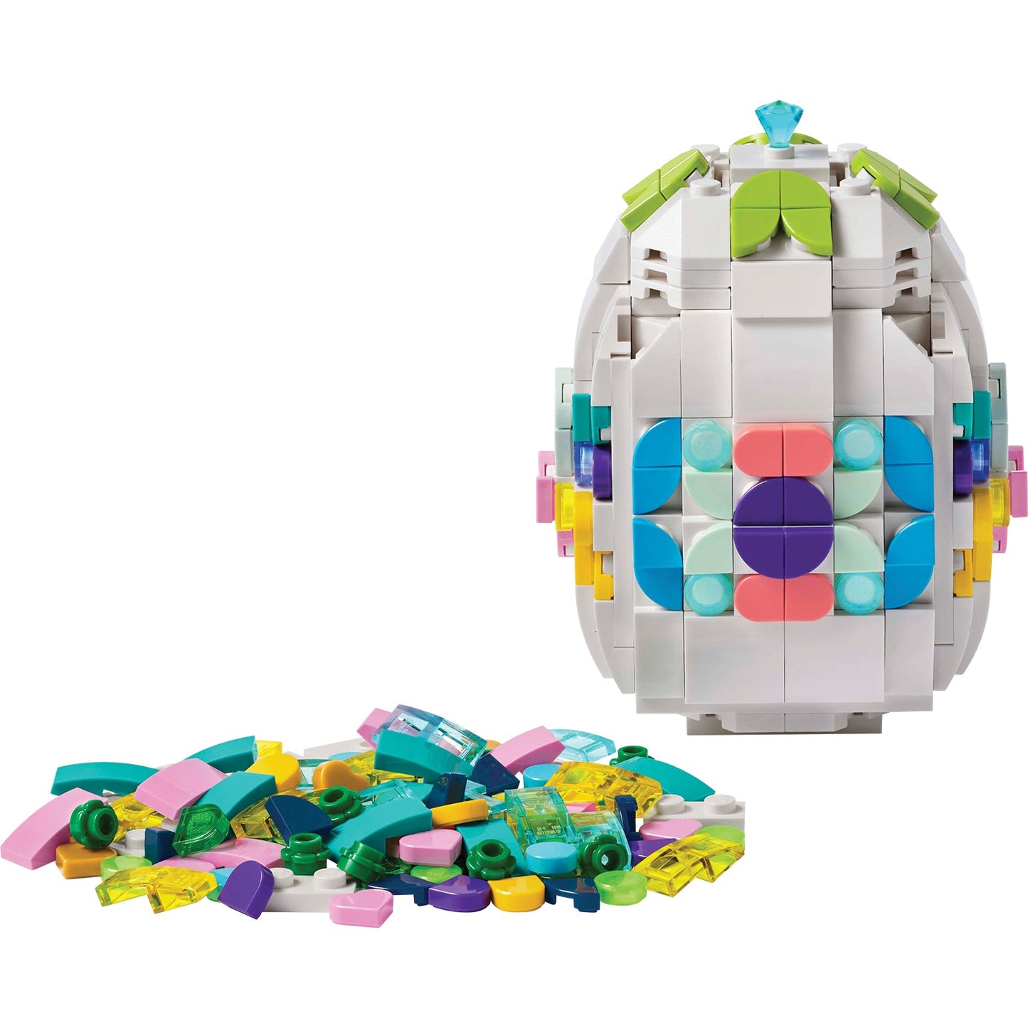 LEGO® Decorative Easter Egg - Mô Hình Lắp Ráp Trứng Phục Sinh Trang Trí - LEGO 40816 - Hình ảnh chi tiết 2