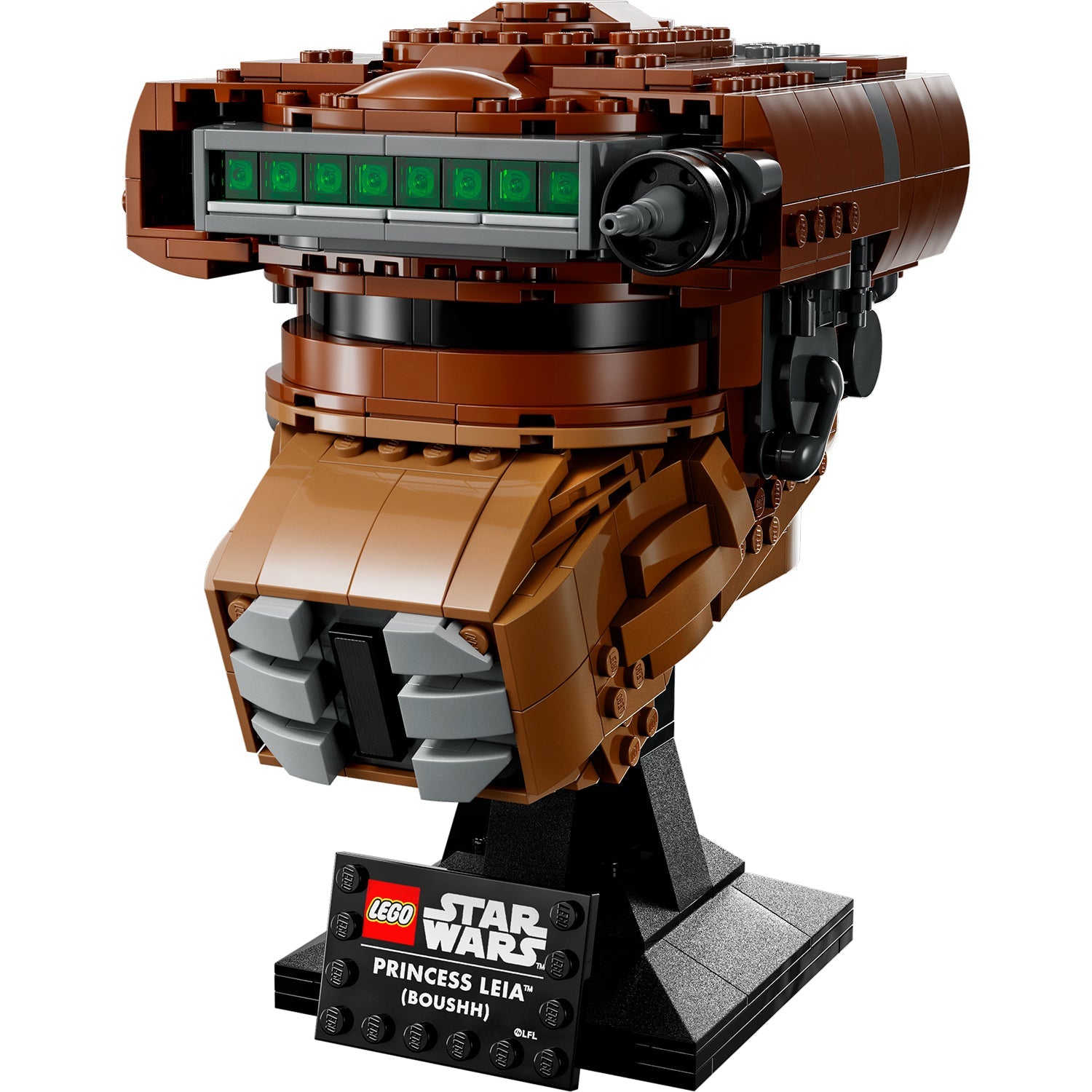 LEGO® Star Wars™ Princess Leia™ (Boushh™) Helmet - Mô hình Mũ Bảo Hiểm Công Chúa Leia - LEGO 75351 - Hình ảnh chi tiết 2