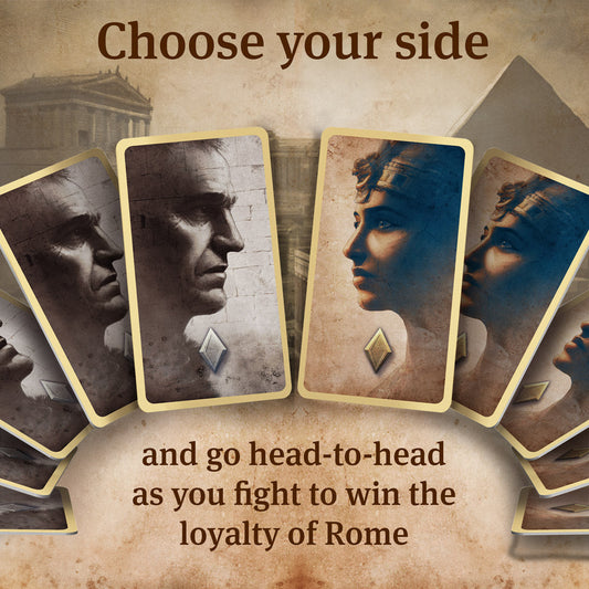 Caesar & Cleopatra - Board Game Chiến Thuật Thẻ Bài 2 Người - Thames & Kosmos - Hình ảnh chi tiết 2