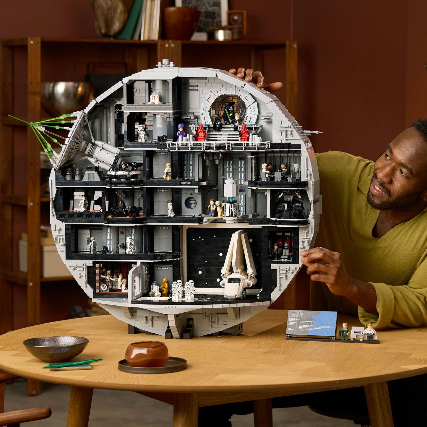 LEGO® Star Wars™ Death Star™ - Mô hình Trạm Vũ Trụ Ngôi Sao Chết (75419) - Hình ảnh chi tiết 2