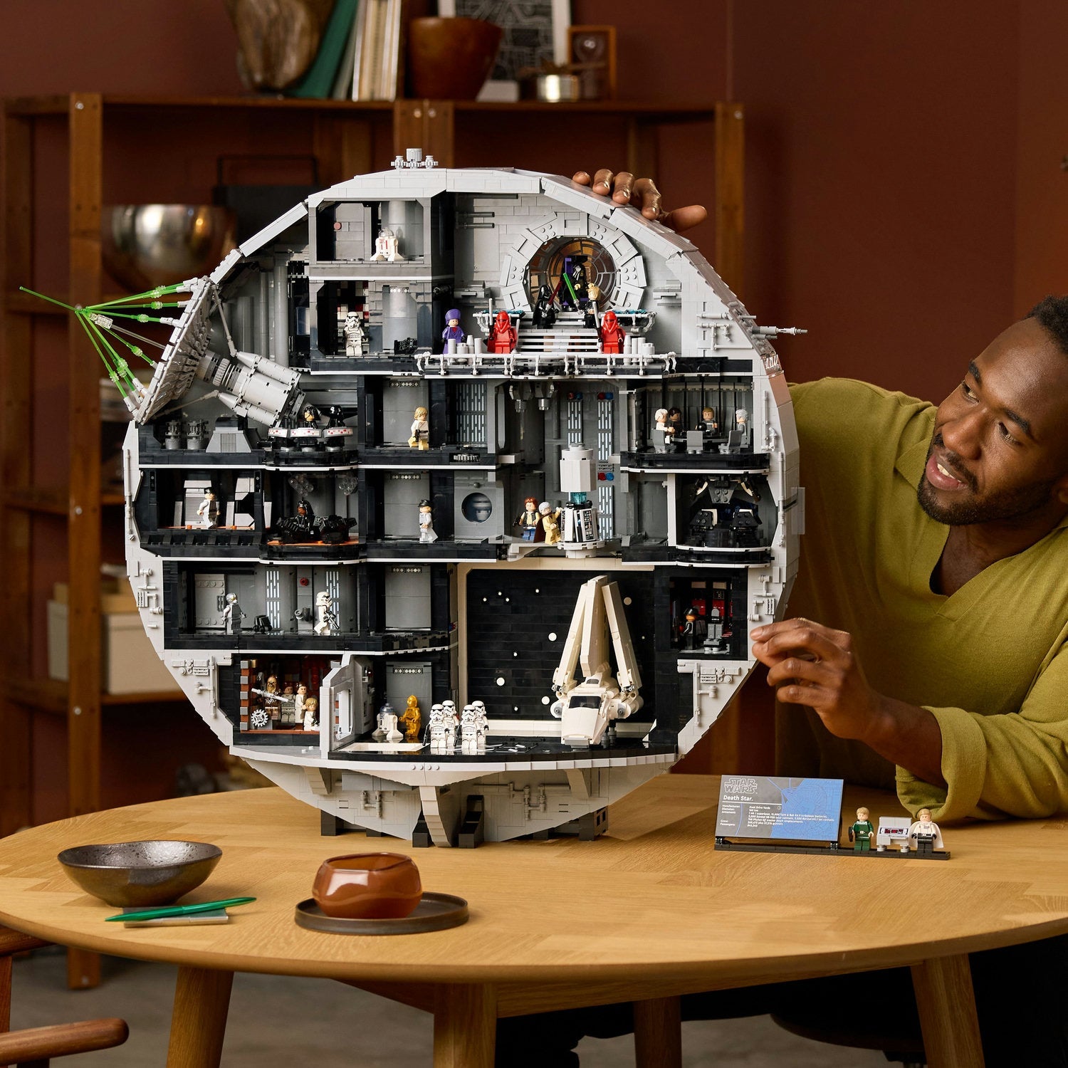 LEGO® Star Wars™ Death Star™ - Mô hình Trạm Vũ Trụ Ngôi Sao Chết (75419) - Hình ảnh chi tiết 2