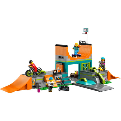 LEGO® City Street Skate Park - Đồ chơi lắp ráp Công viên trượt ván - LEGO 60364 - Hình ảnh chi tiết 2