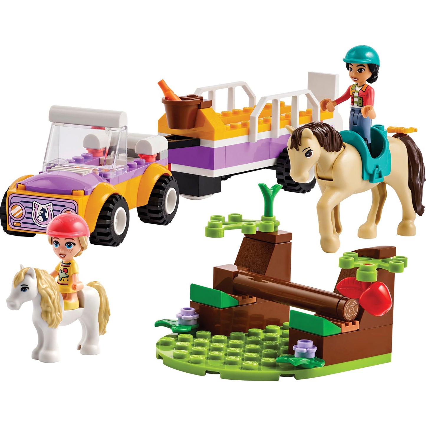 LEGO® Friends™ Horse and Pony Trailer - Bộ Đồ Chơi Xe Kéo Ngựa và Pony - LEGO 42634 - Hình ảnh chi tiết 2
