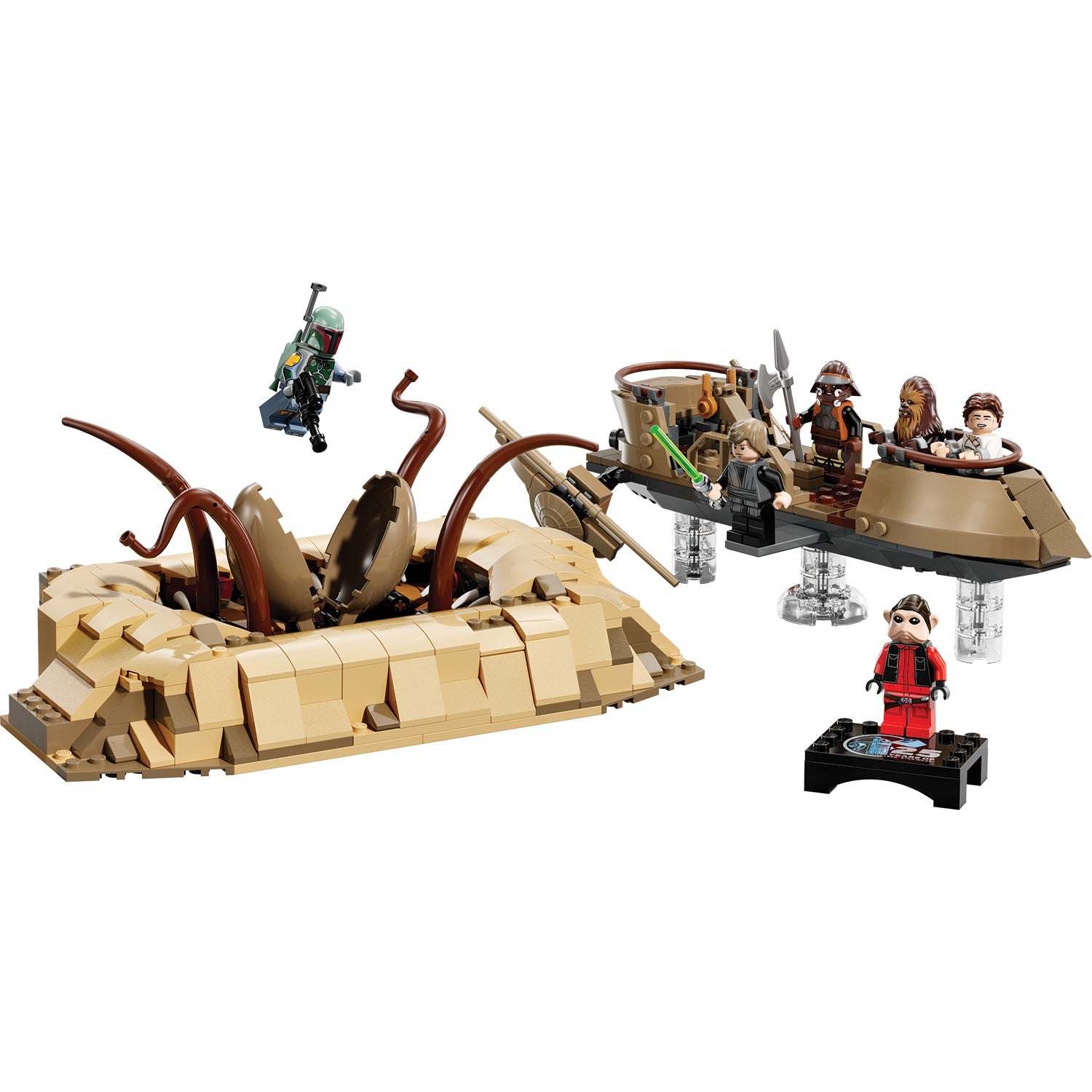 LEGO® Star Wars™ Desert Skiff & Sarlacc Pit - Đồ chơi lắp ráp Star Wars chính hãng - LEGO 75396 - Hình ảnh chi tiết 2