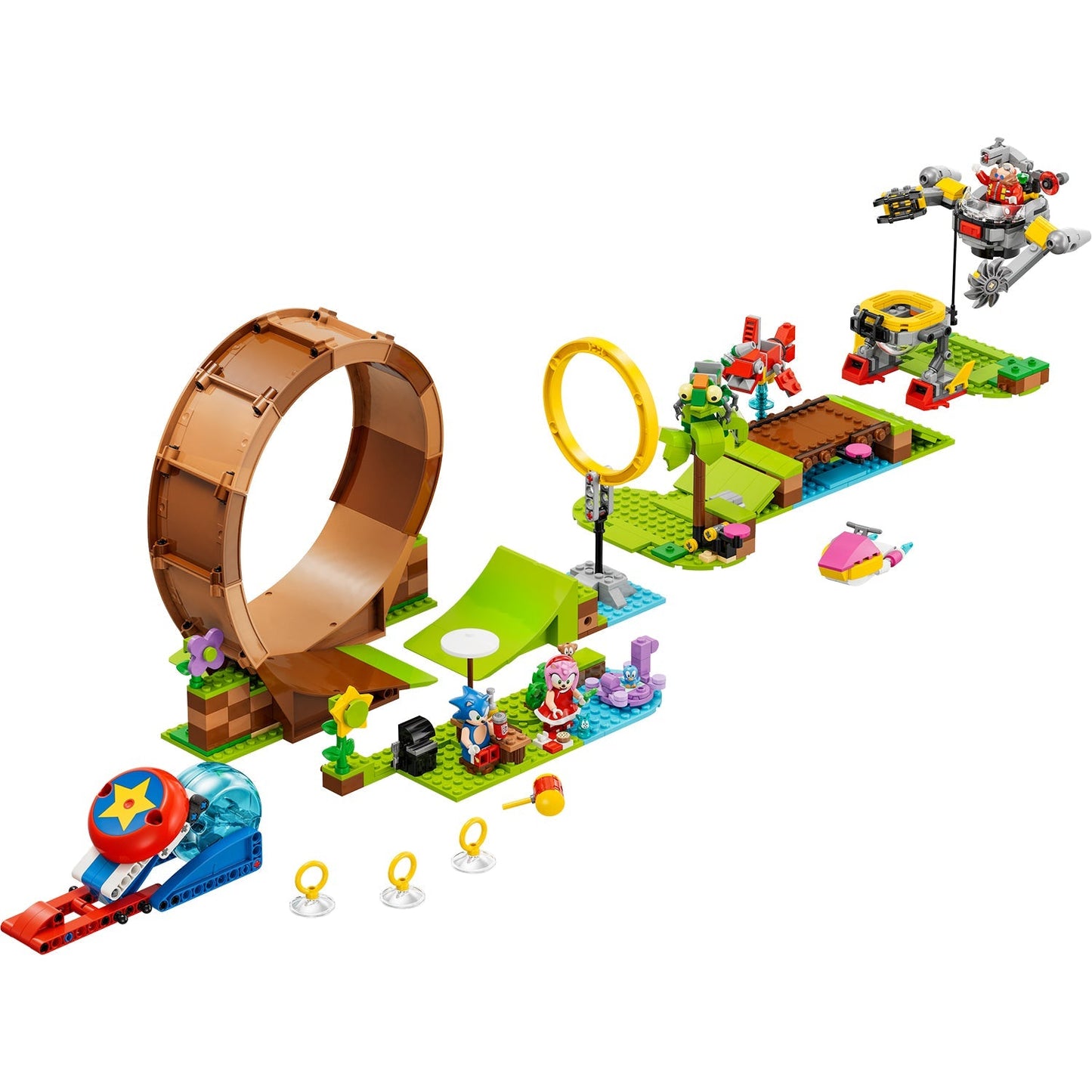 LEGO® Sonic the Hedgehog™ Sonic's Green Hill Zone Loop Challenge - Bộ Đồ Chơi Lắp Ráp Thử Thách Vòng Lặp - LEGO 76994 - Hình ảnh chi tiết 2