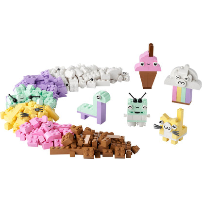 LEGO® Classic Creative Pastel Fun - Bộ Đồ Chơi Lắp Ráp Sáng Tạo Màu Pastel (11028) - Hình ảnh chi tiết 2