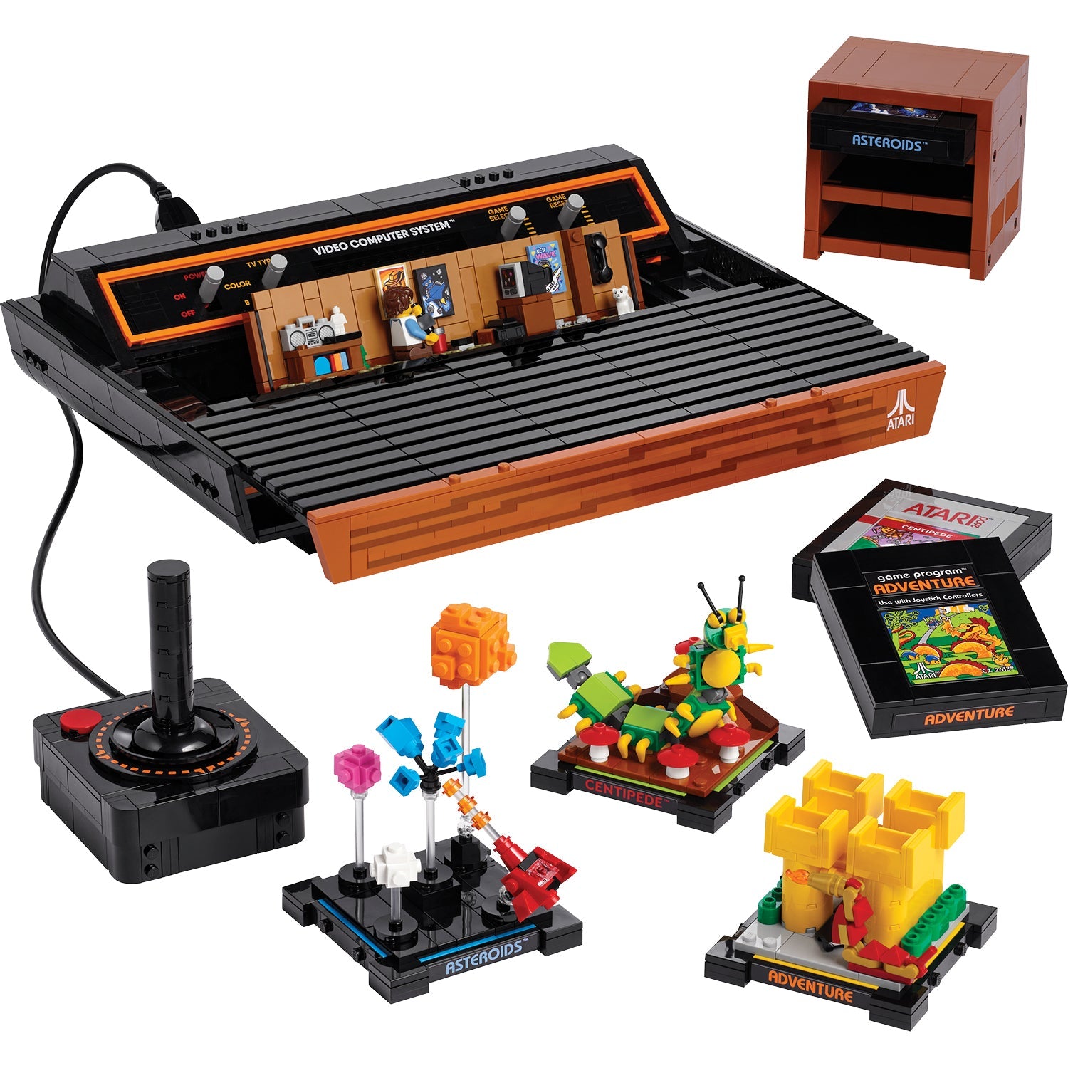 LEGO® ICONS™ Atari® 2600 Bộ Lắp Ráp Máy Chơi Game Cổ Điển LEGO 10306 - Hình ảnh chi tiết 2