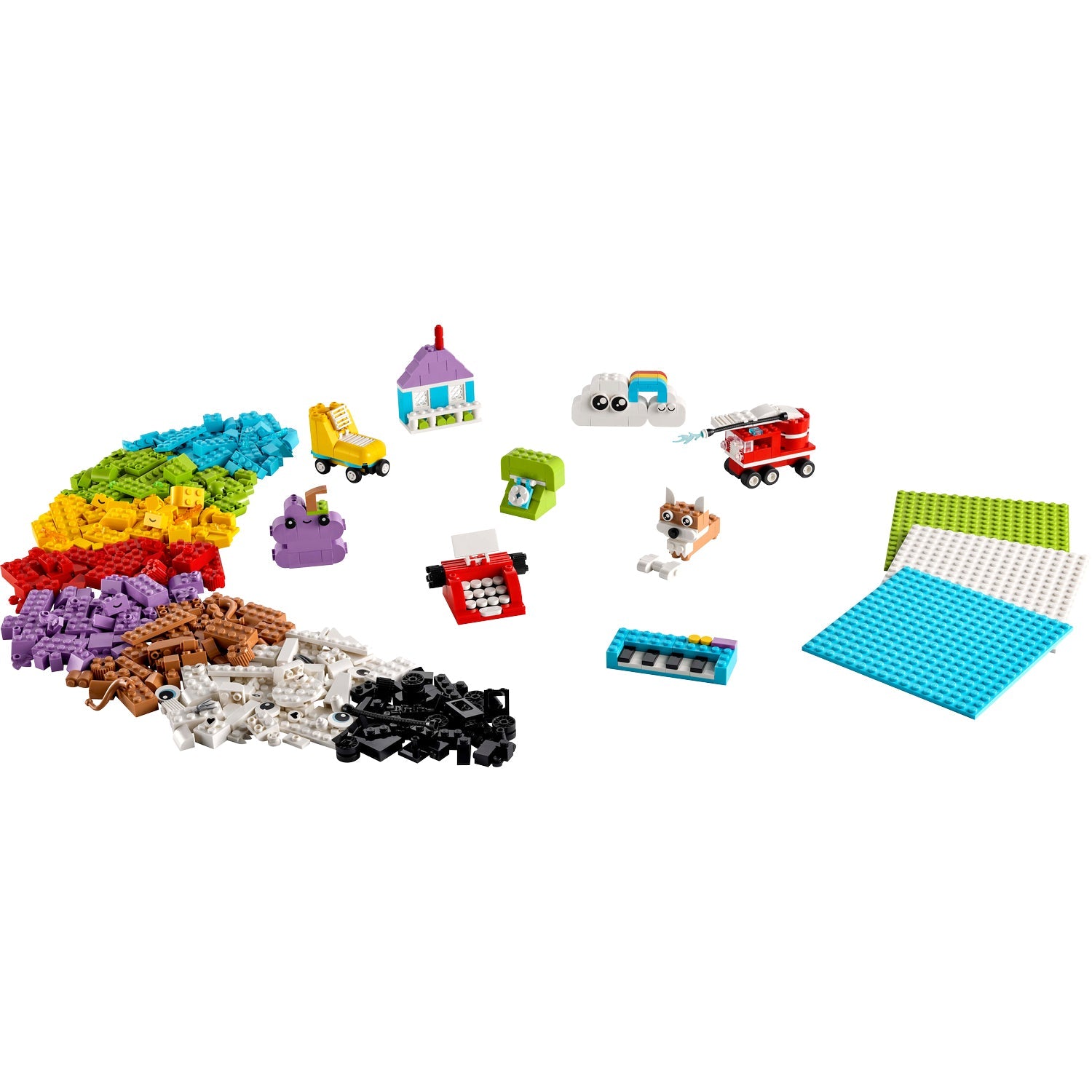 LEGO® Classic Creative Build-and-Play Box - Bộ Đồ Chơi Lắp Ráp Sáng Tạo 750 Mảnh Ghép - LEGO 11044 - Hình ảnh chi tiết 2