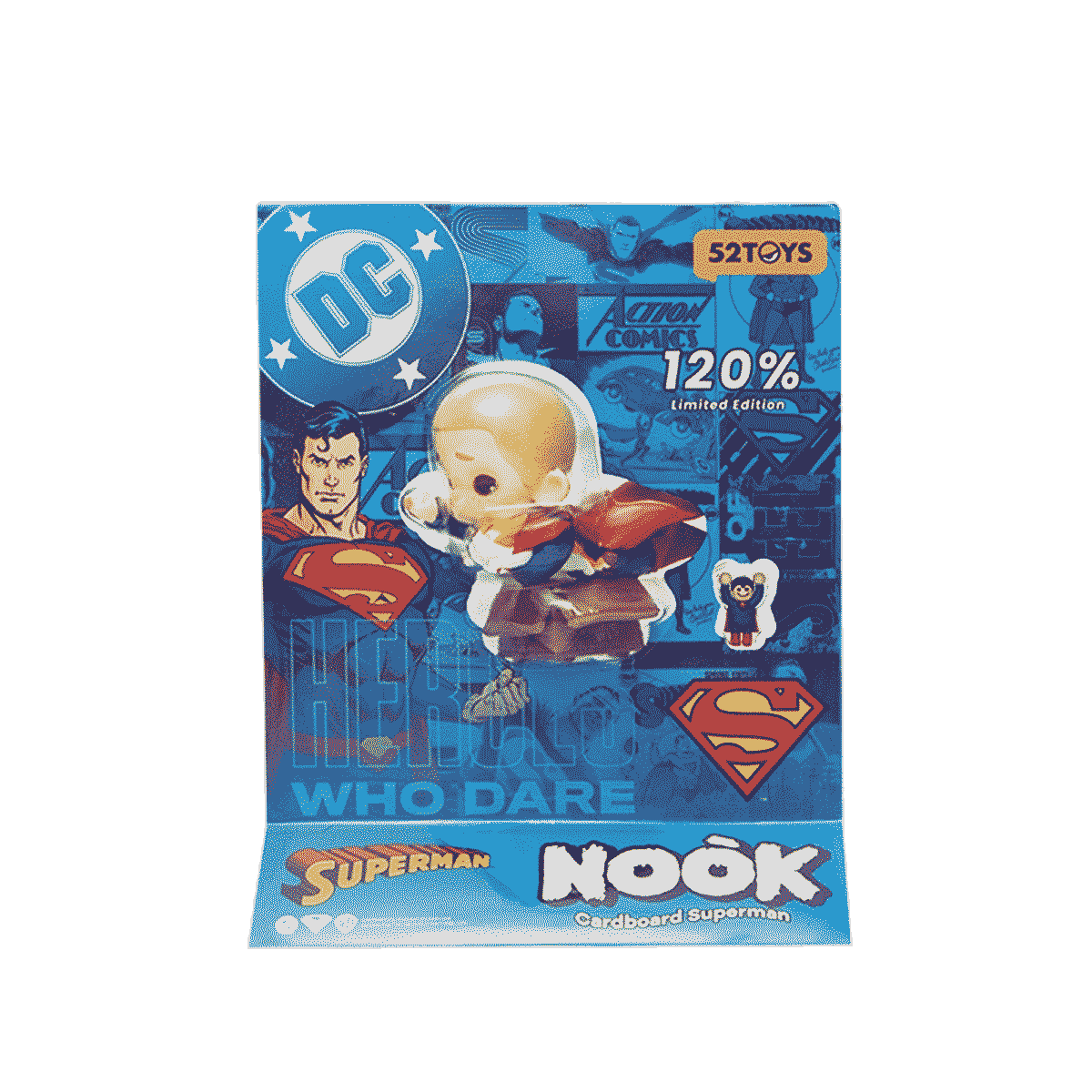 NOOK-CARDBOARD SUPERMAN 120% LIMITED EDITION