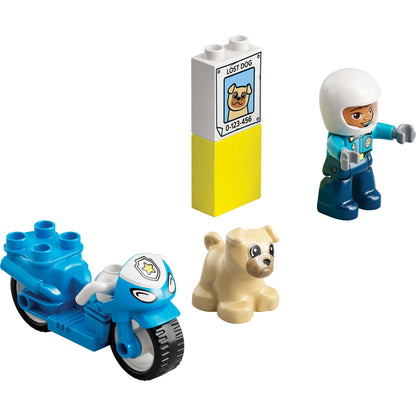 LEGO® DUPLO™ Rescue Police Motorcycle - Đồ Chơi Mô Tô Cảnh Sát Cứu Hộ - LEGO 10967 - Hình ảnh chi tiết 2