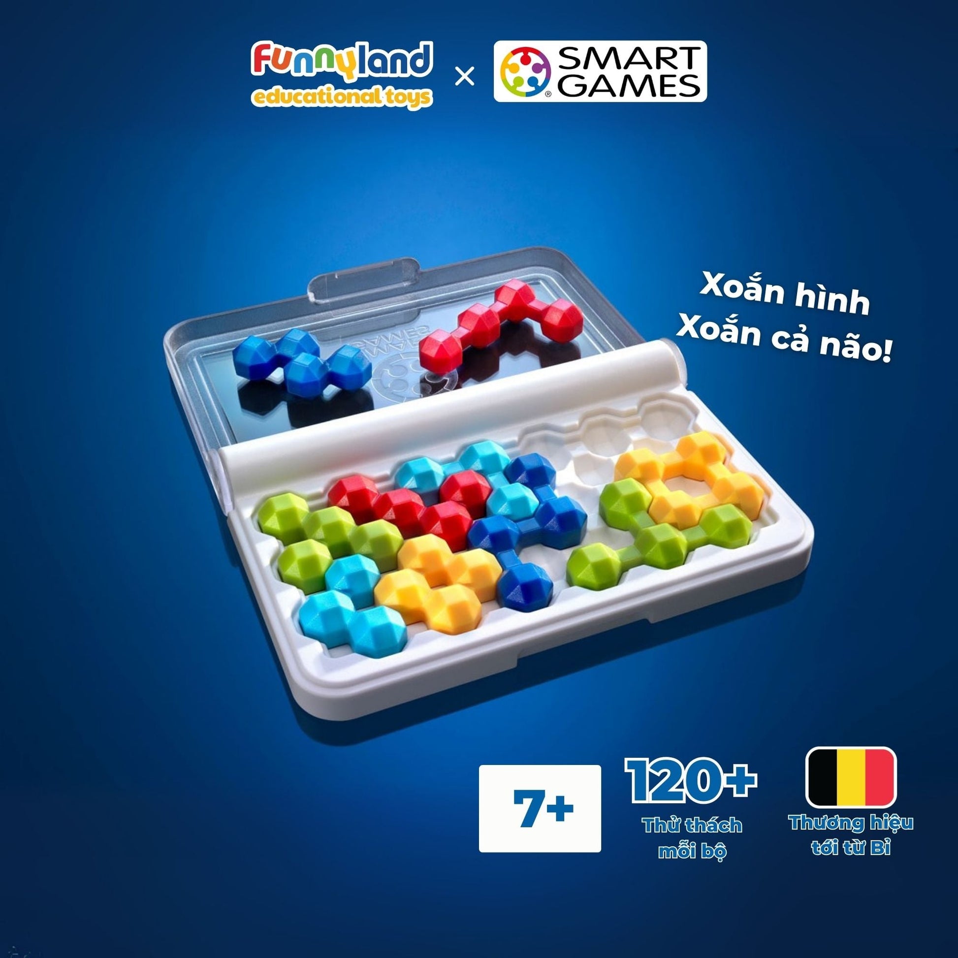 Đồ chơi trí tuệ Smartgames Thử thách IQ Twins