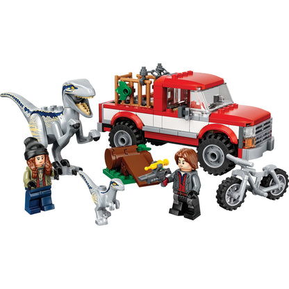 LEGO® Jurassic World Blue & Beta Velociraptor Capture Đồ Chơi Lắp Ráp Khủng Long LEGO 76946 - Hình ảnh chi tiết 2