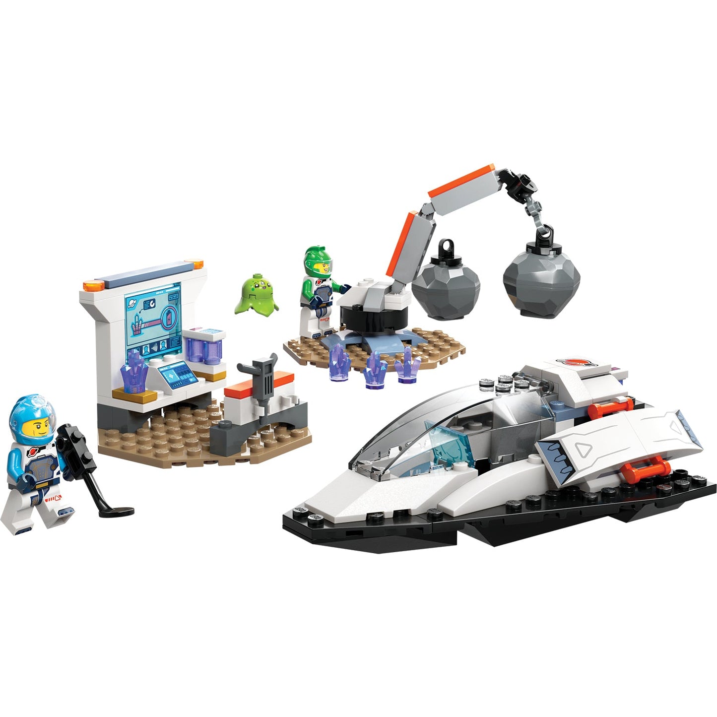 LEGO® City Spaceship and Asteroid Discovery - Bộ Đồ Chơi Khám Phá Không Gian Và Thiên Thạch - LEGO 60429 - Hình ảnh chi tiết 2