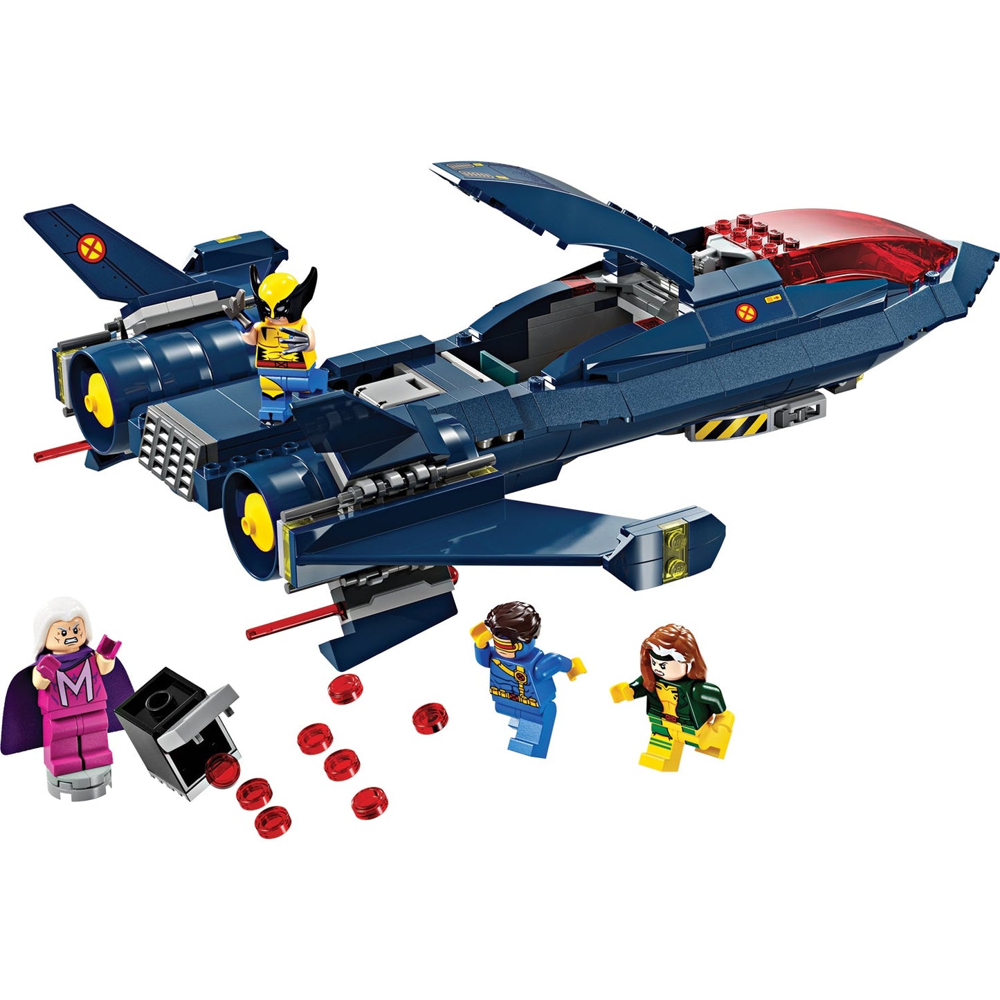 LEGO® Marvel X-Men X-Jet Đồ Chơi Lắp Ráp Máy Bay Chiến Đấu LEGO 76281 - Hình ảnh chi tiết 2