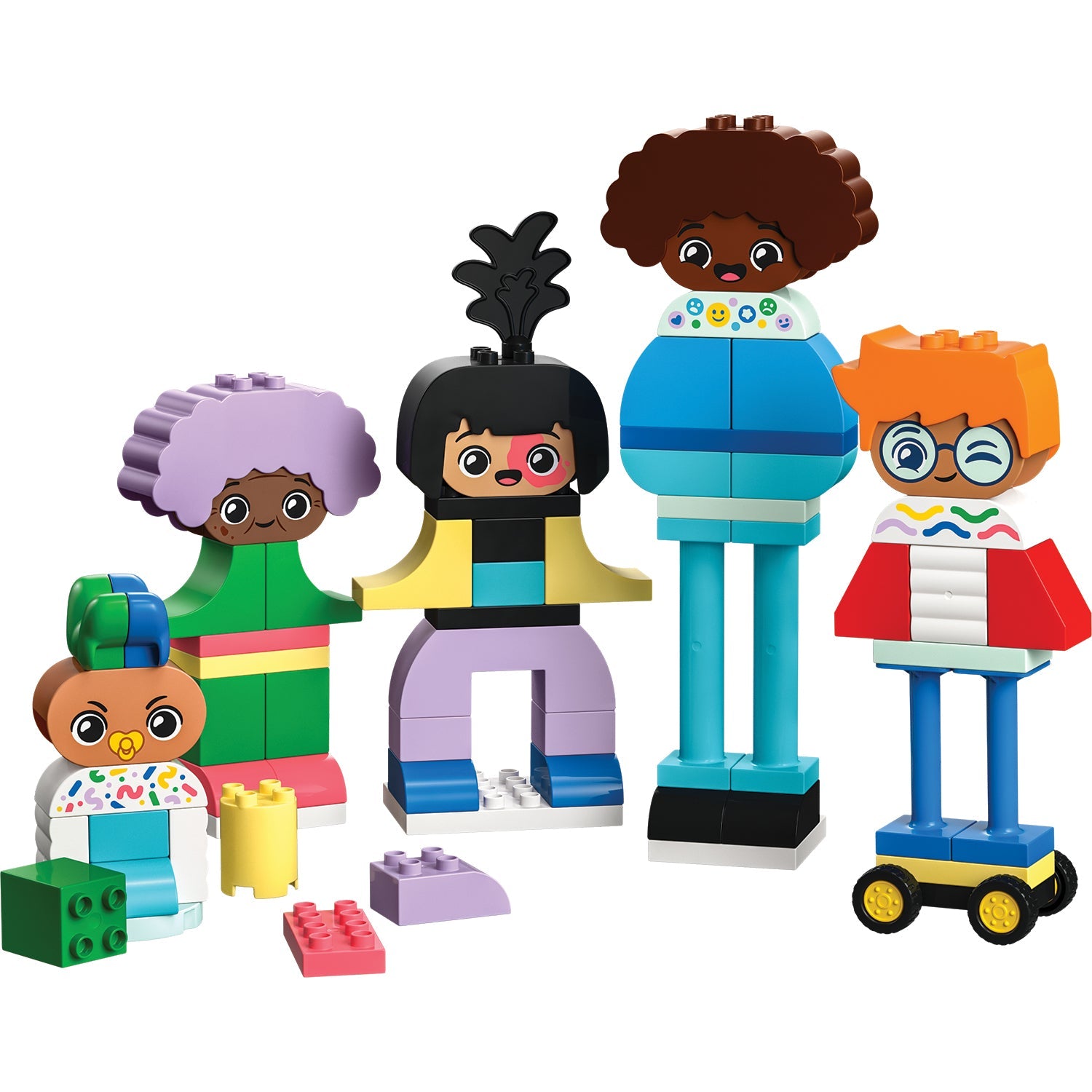 LEGO® DUPLO™ Buildable People with Big Emotions - Bộ Đồ Chơi Lắp Ráp Những Người Bạn Với Cảm Xúc Lớn - LEGO 10423 - Hình ảnh chi tiết 2