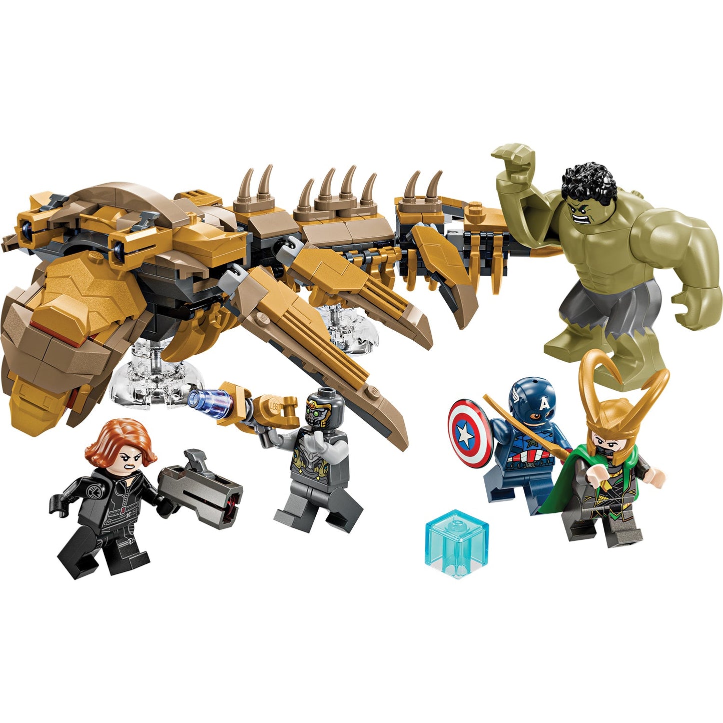 LEGO® Marvel The Avengers vs. The Leviathan - Bộ Lắp Ráp Siêu Anh Hùng LEGO 76290 - Hình ảnh chi tiết 2