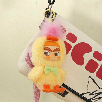 CICILU HUGGY DUCKY PLUSH KEYCHAIN - Móc khóa gấu bông Blind Box - 52TOYS