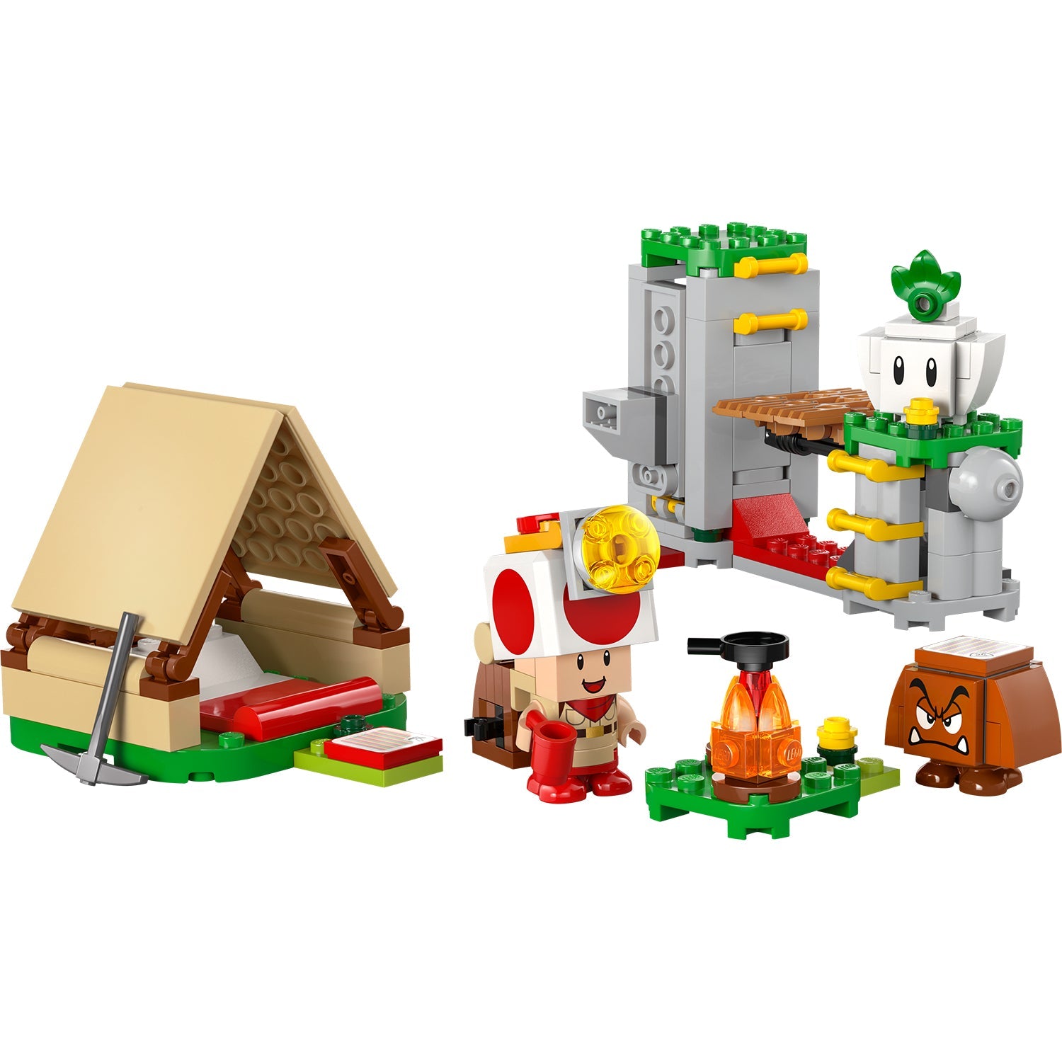 LEGO® Super Mario™ Captain Toad's Camp - Đồ chơi lắp ráp Trại Captain Toad - LEGO 72040 - Hình ảnh chi tiết 2