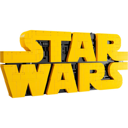 LEGO® Star Wars™ Brick-Built Star Wars Logo - Mô Hình Lắp Ráp Biểu Tượng 75407 - Hình ảnh chi tiết 2