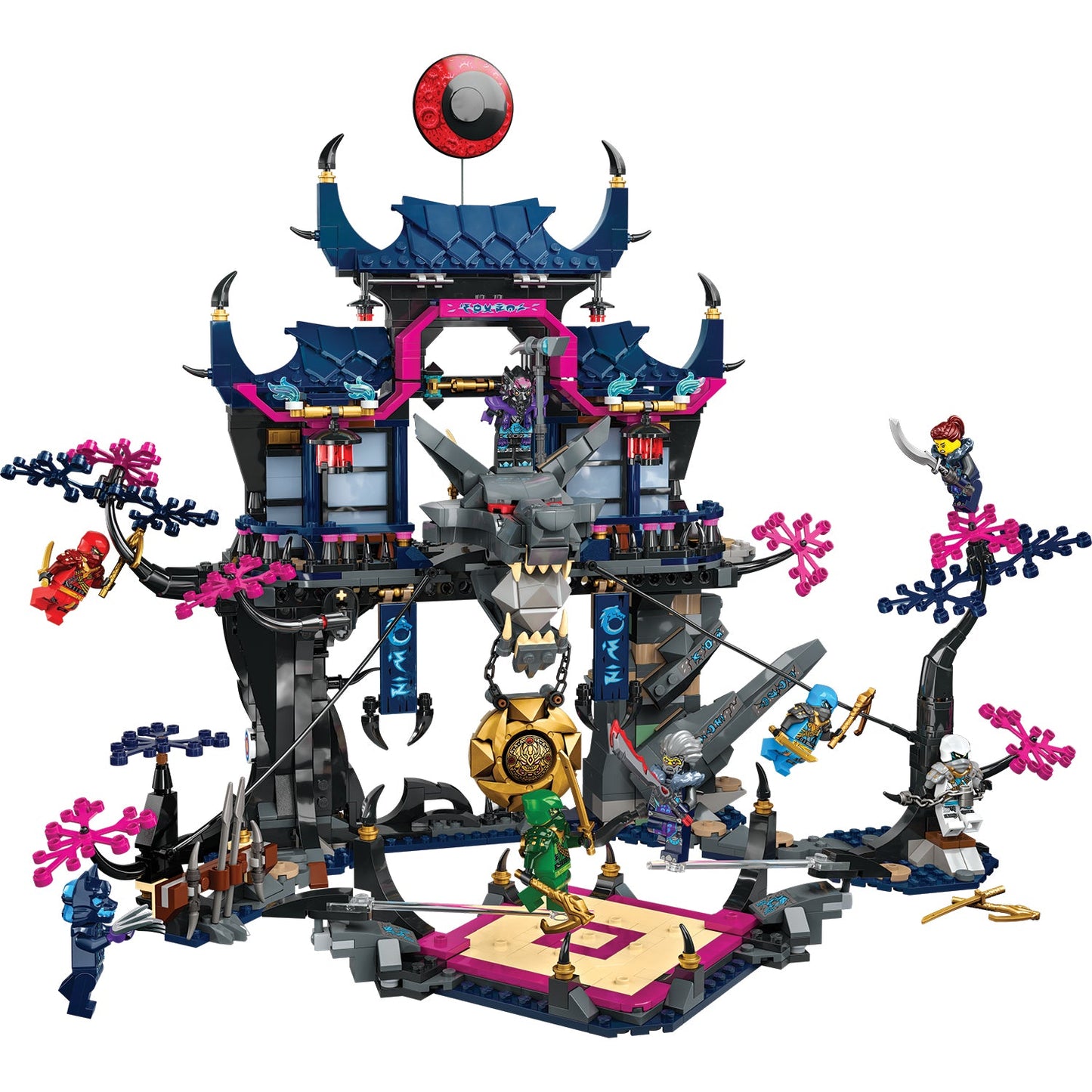 LEGO® NINJAGO® Wolf Mask Shadow Dojo Mô Hình Võ Đường Sói Bóng Tối Chính Hãng LEGO 71813 - Hình ảnh chi tiết 2