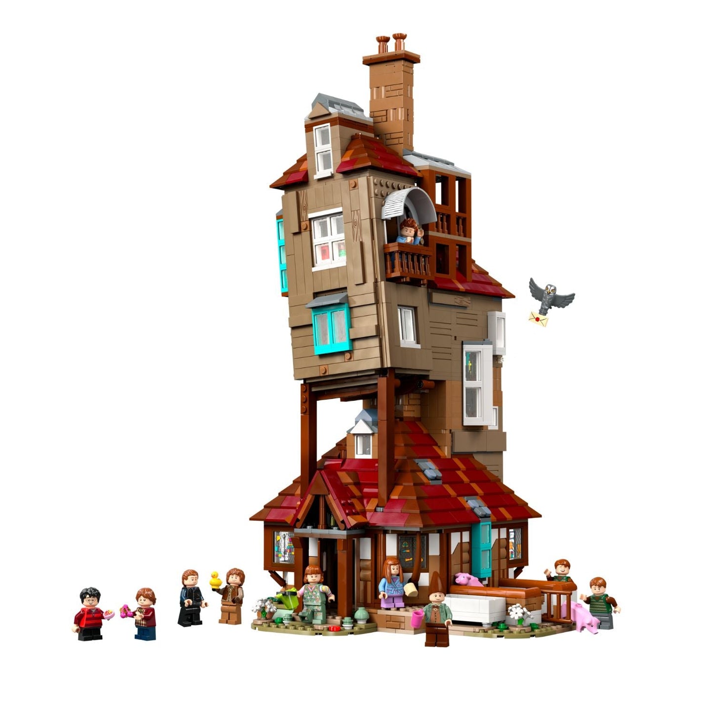 LEGO® Harry Potter™ The Burrow – Collectors’ Edition Mô Hình Nhà Weasley LEGO 76437 - Hình ảnh chi tiết 2