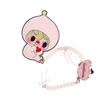 POUKA CHILDHOOD BUTTON PHONE CHARM - Móc treo điện thoại Art Toy Blind Box - 52TOYS