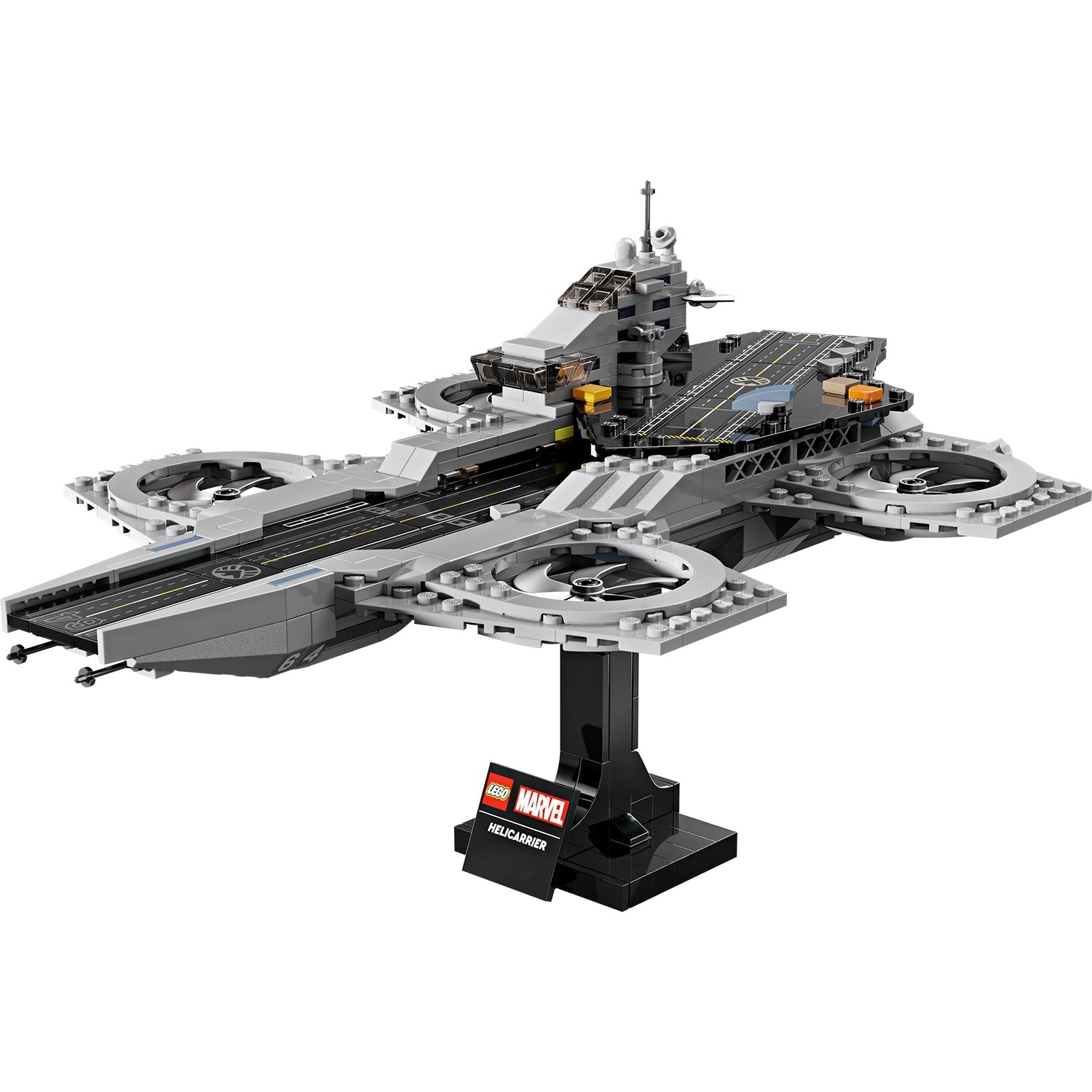 LEGO® Marvel The Avengers Helicarrier - Mô hình Phi cơ Biệt đội Siêu anh hùng Marvel (76295) - Hình ảnh chi tiết 2
