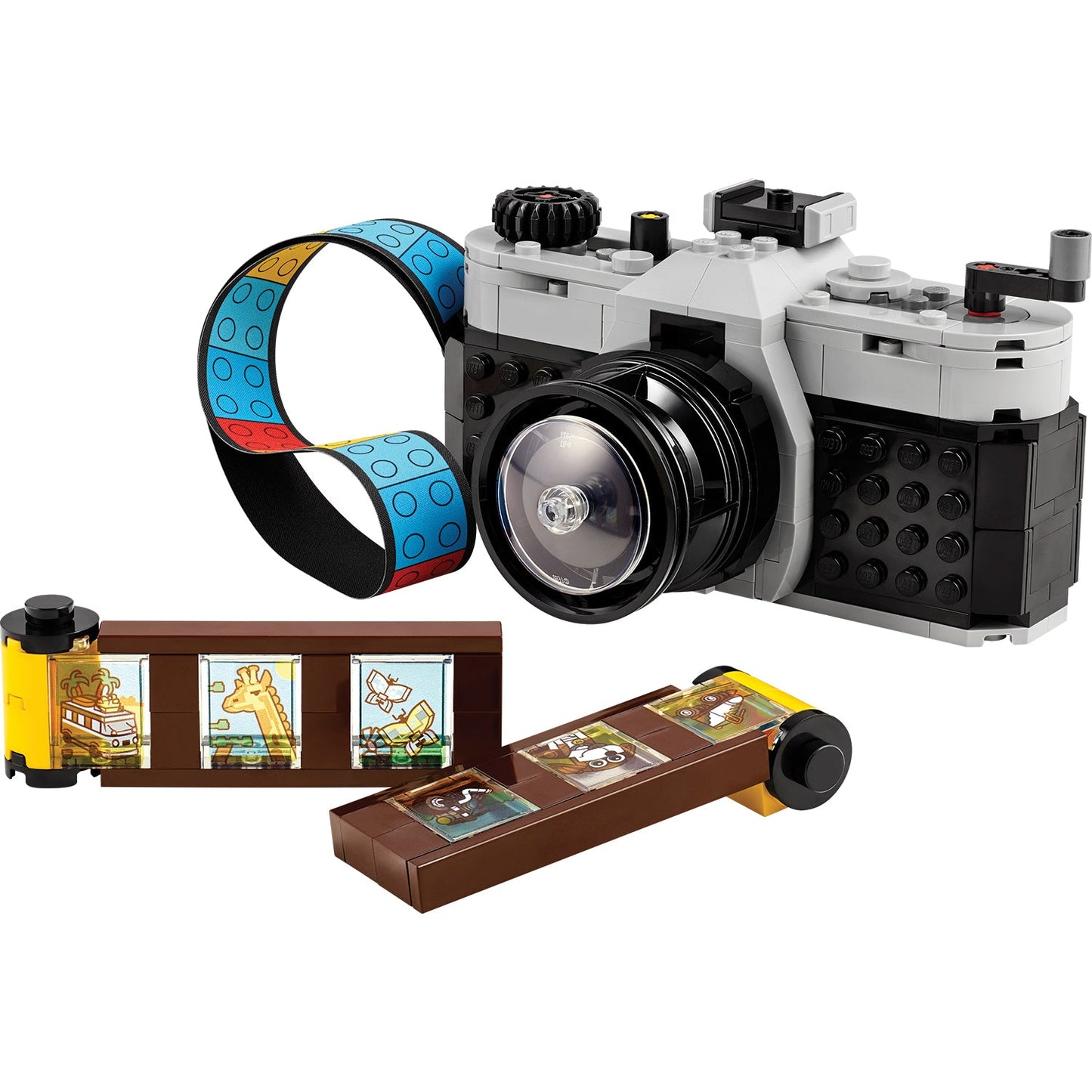 LEGO® Creator 3-in-1 Retro Camera - Bộ Lắp Ráp Máy Ảnh Cổ Điển 3 Trong 1 - LEGO 31147 - Hình ảnh chi tiết 2