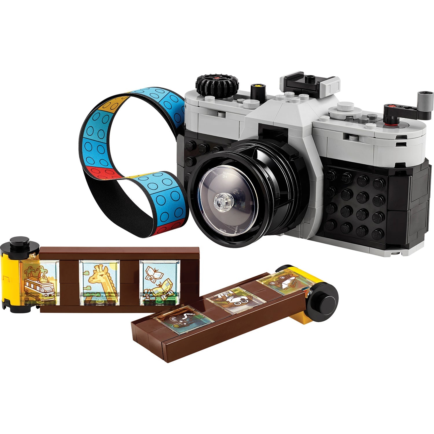 LEGO® Creator 3-in-1 Retro Camera - Bộ Lắp Ráp Máy Ảnh Cổ Điển 3 Trong 1 - LEGO 31147 - Hình ảnh chi tiết 2