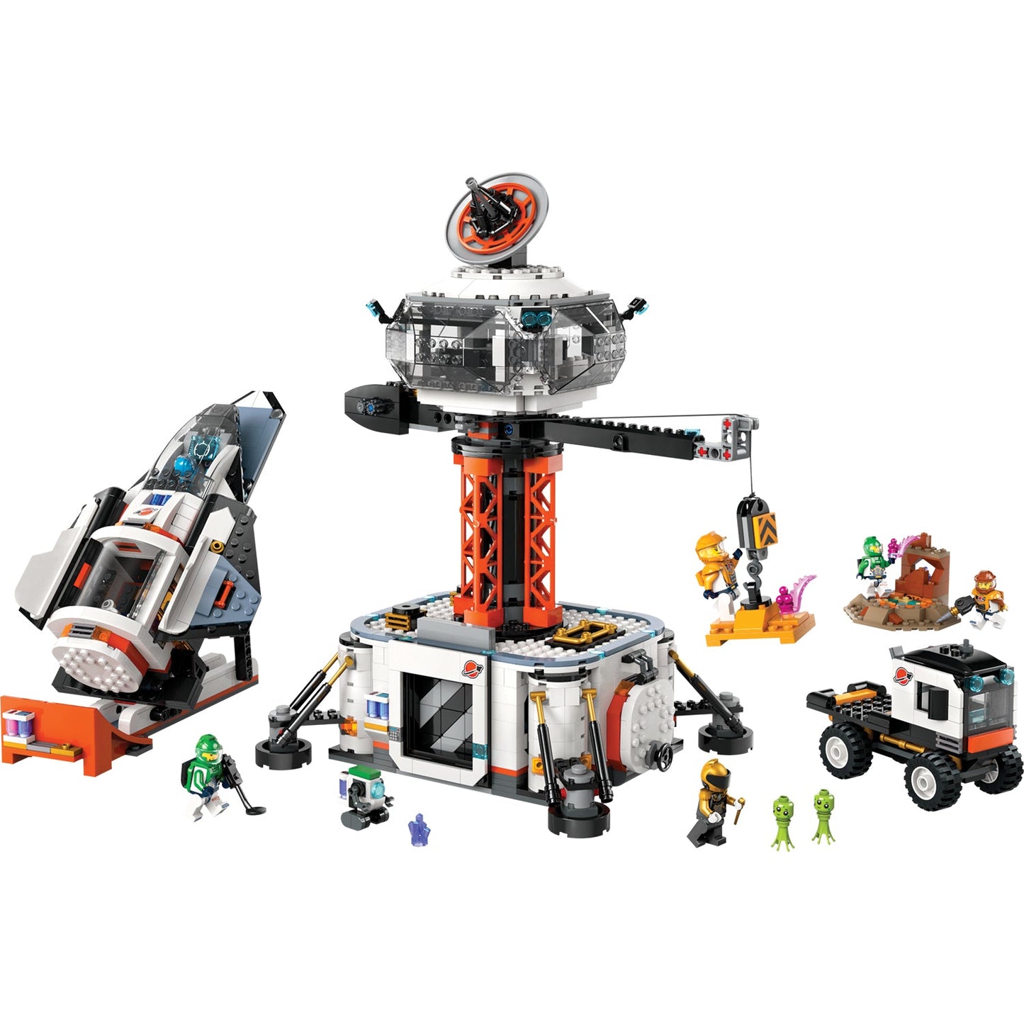LEGO® City Space Base and Rocket Launchpad - Bộ Lắp Ráp Căn Cứ Không Gian - LEGO 60434 - Hình ảnh chi tiết 2
