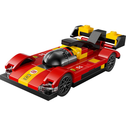 LEGO® Speed Champions Ferrari 499P - Hypercar | Mô Hình Xe Đua Siêu Xe LEGO - Hình ảnh chi tiết 2