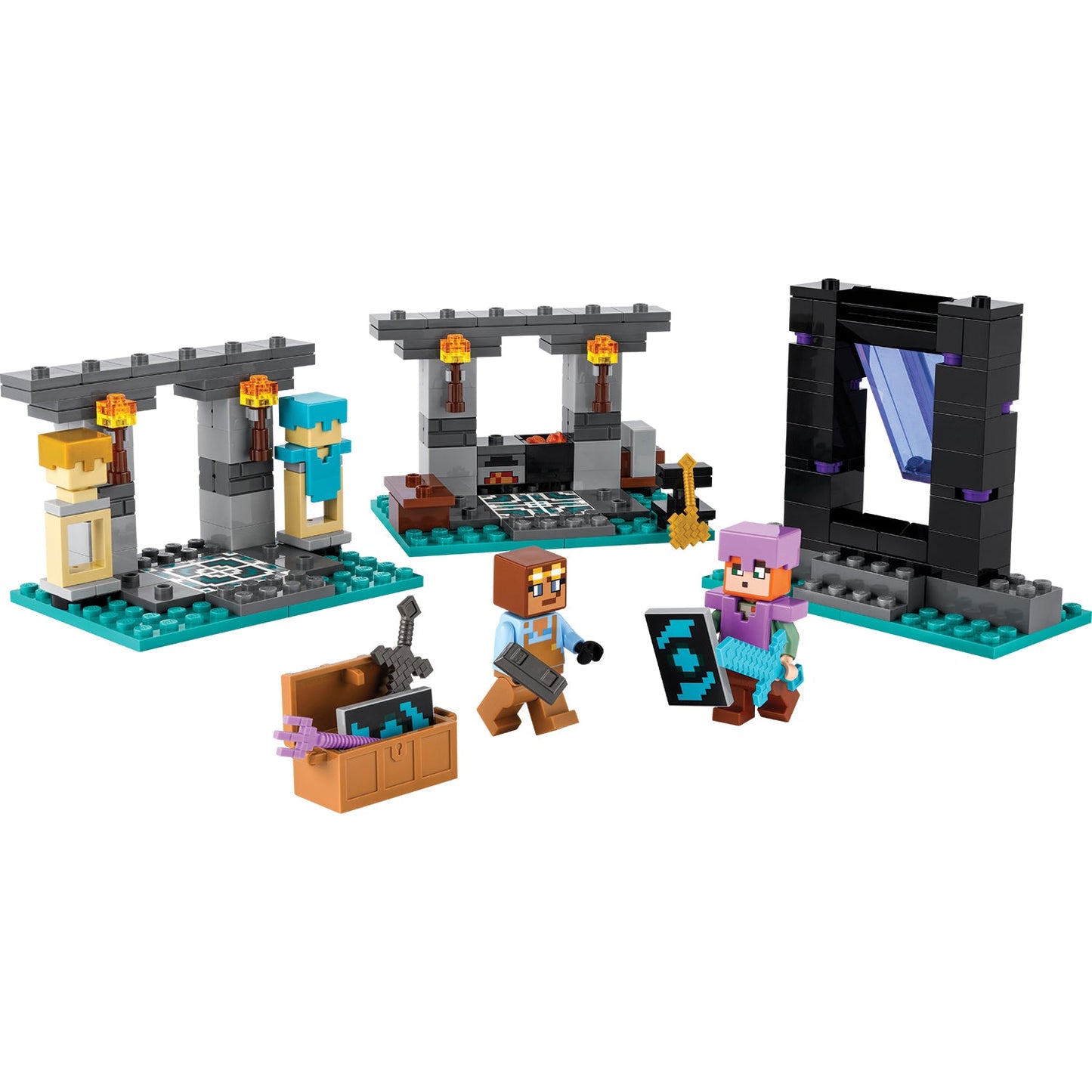 LEGO® Minecraft® The Armory - Đồ Chơi Lắp Ráp Xưởng Vũ Khí - 21252 - Hình ảnh chi tiết 2
