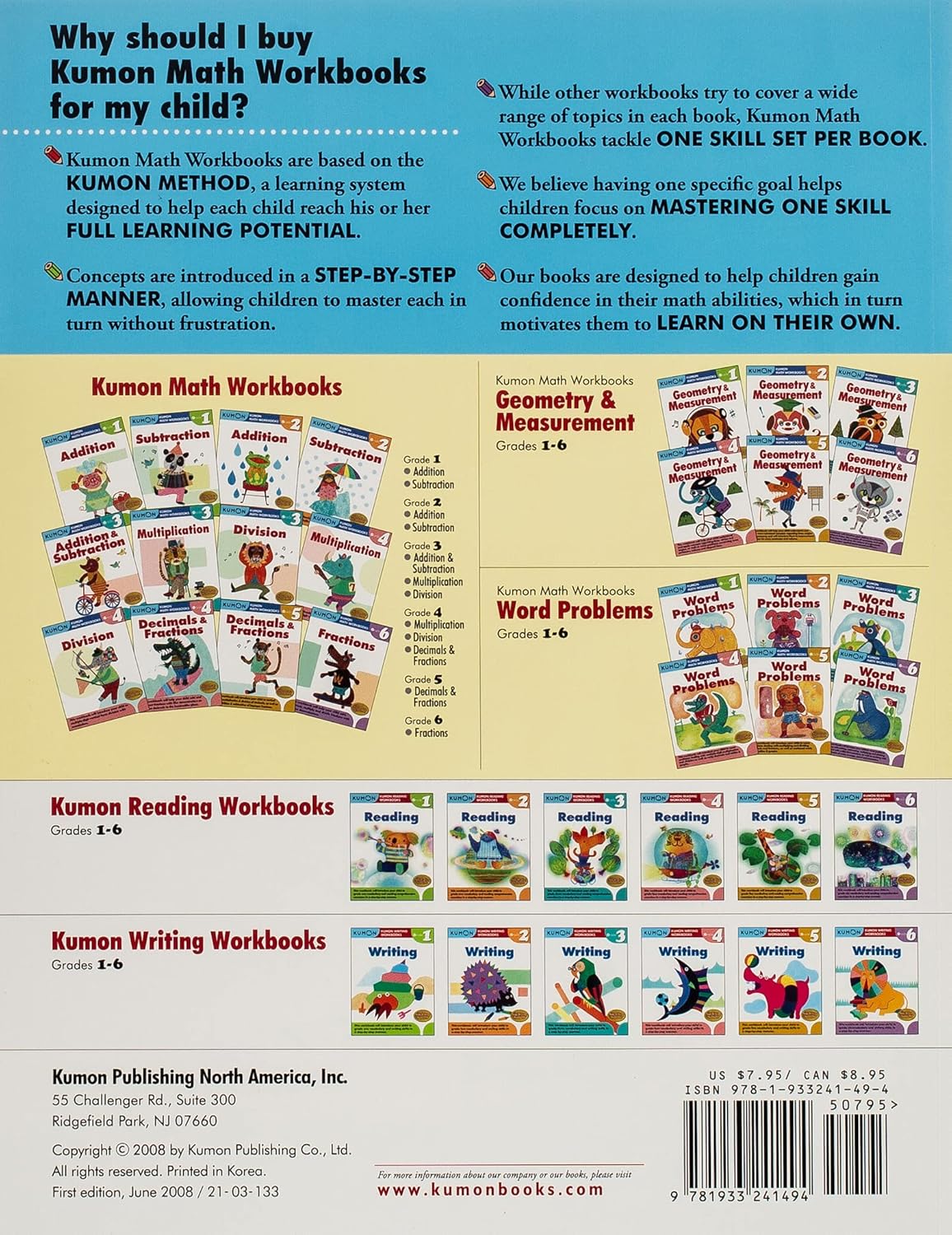 Maths Workbks Grade 1 : Addition_ Elm 0825