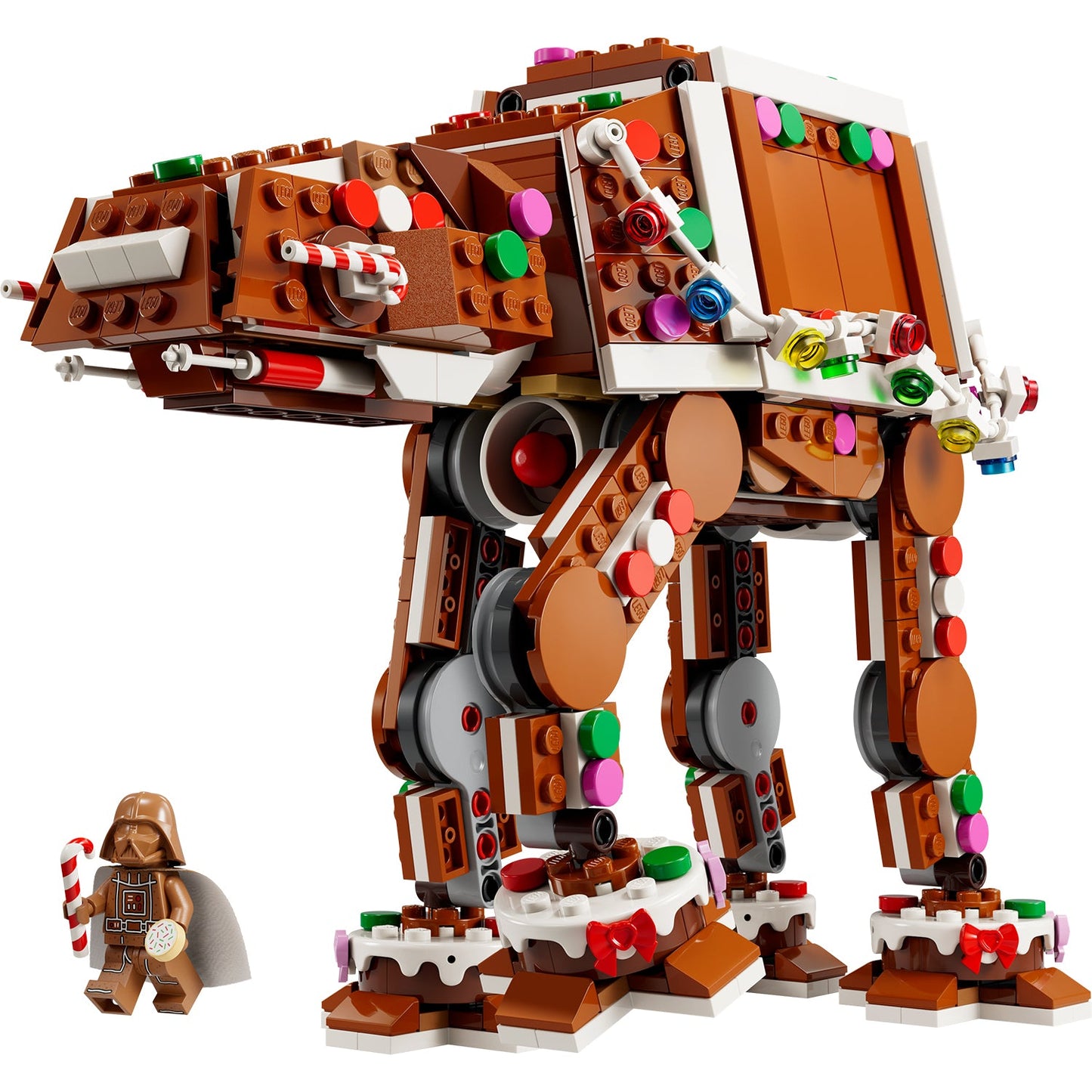 LEGO® Star Wars™ Gingerbread AT-AT™ Walker - Bộ Lắp Ghép Robot Bánh Gừng Giáng Sinh - LEGO 40806 - Hình ảnh chi tiết 2